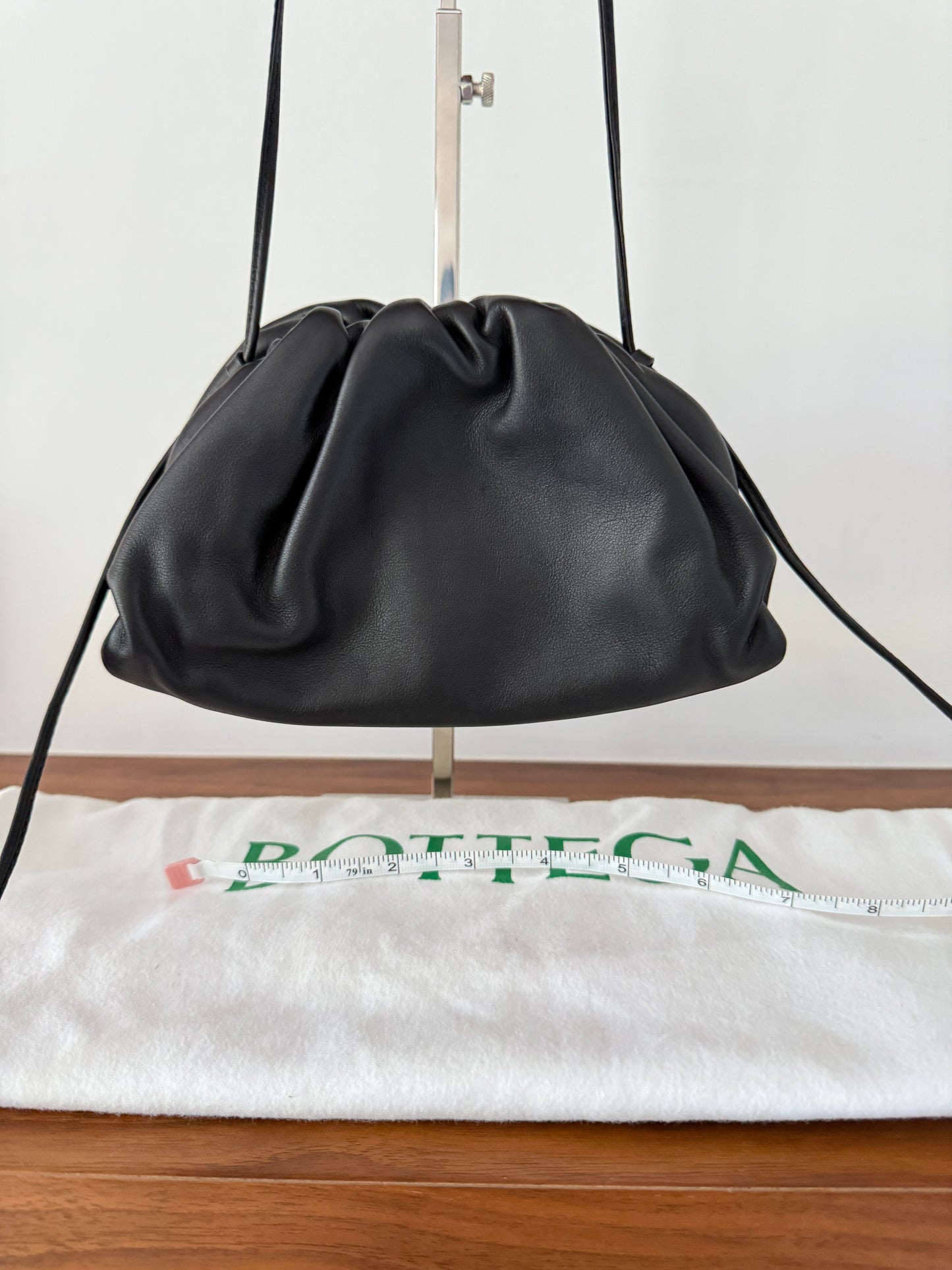 Bottega Veneta Smooth Pouch in Black