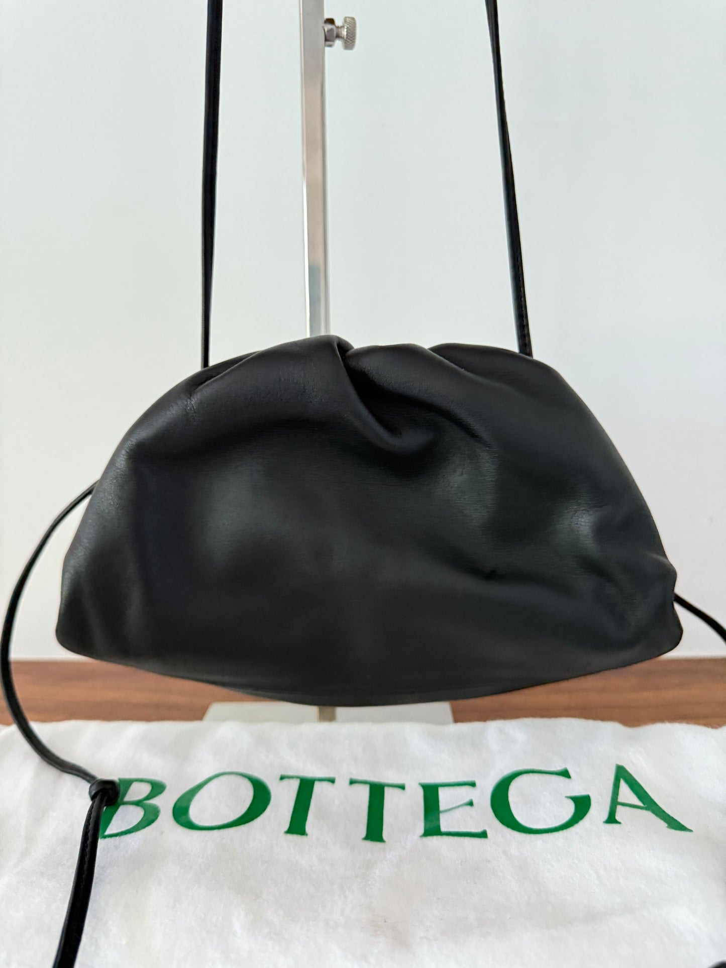 Bottega Veneta Smooth Pouch in Black