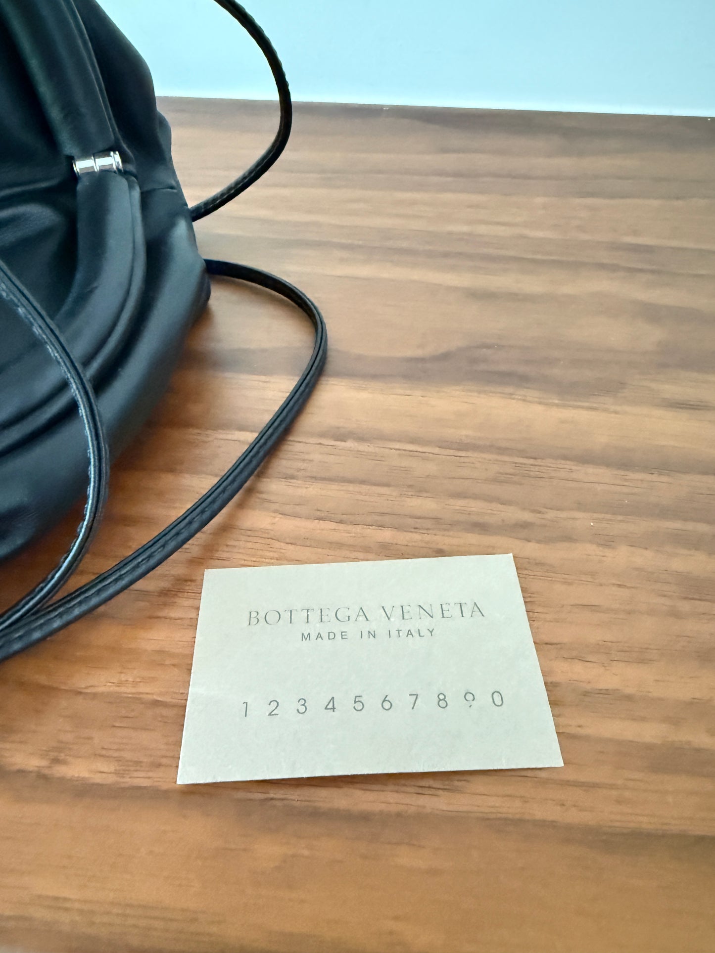 Bottega Veneta Smooth Pouch in Black