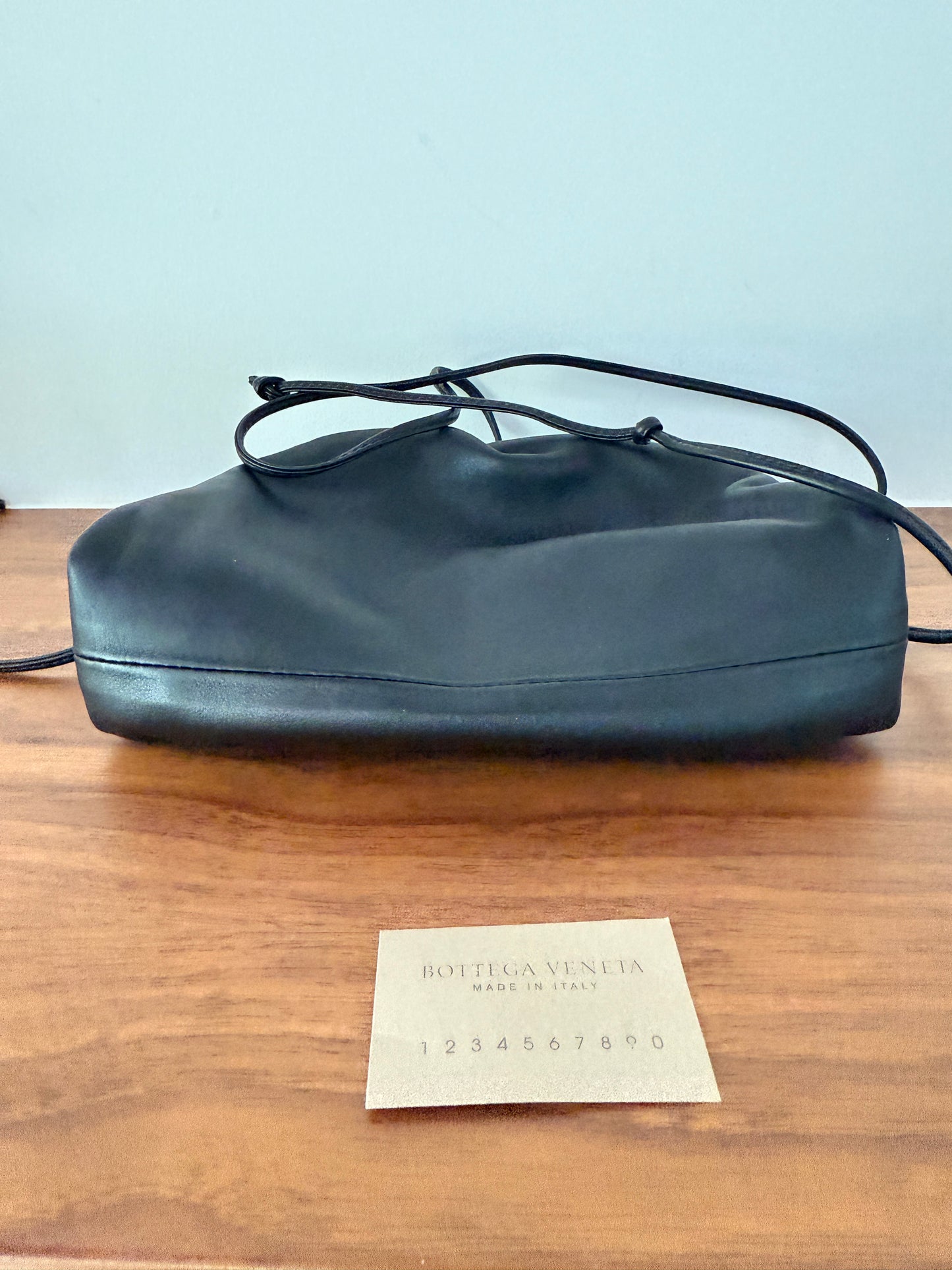 Bottega Veneta Smooth Pouch in Black