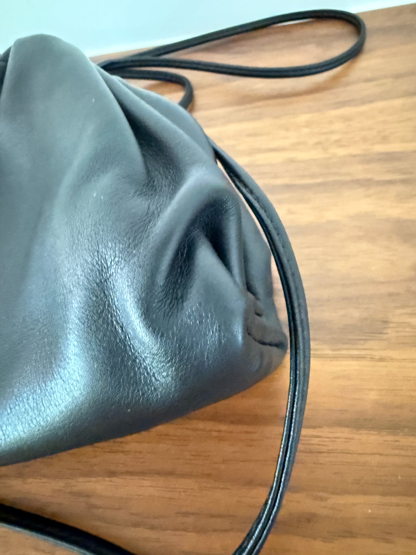 Bottega Veneta Smooth Pouch in Black