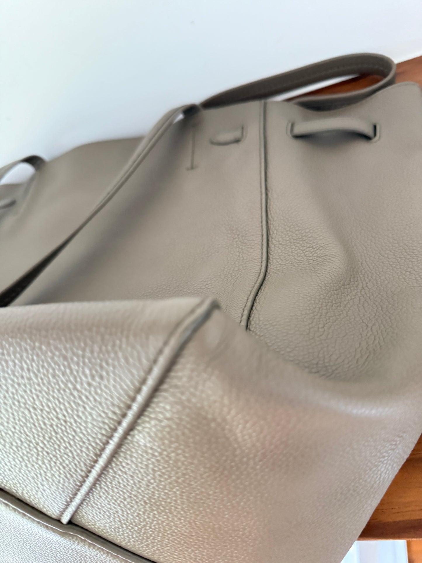 Celine Phantom Cabas Tote in Griege
