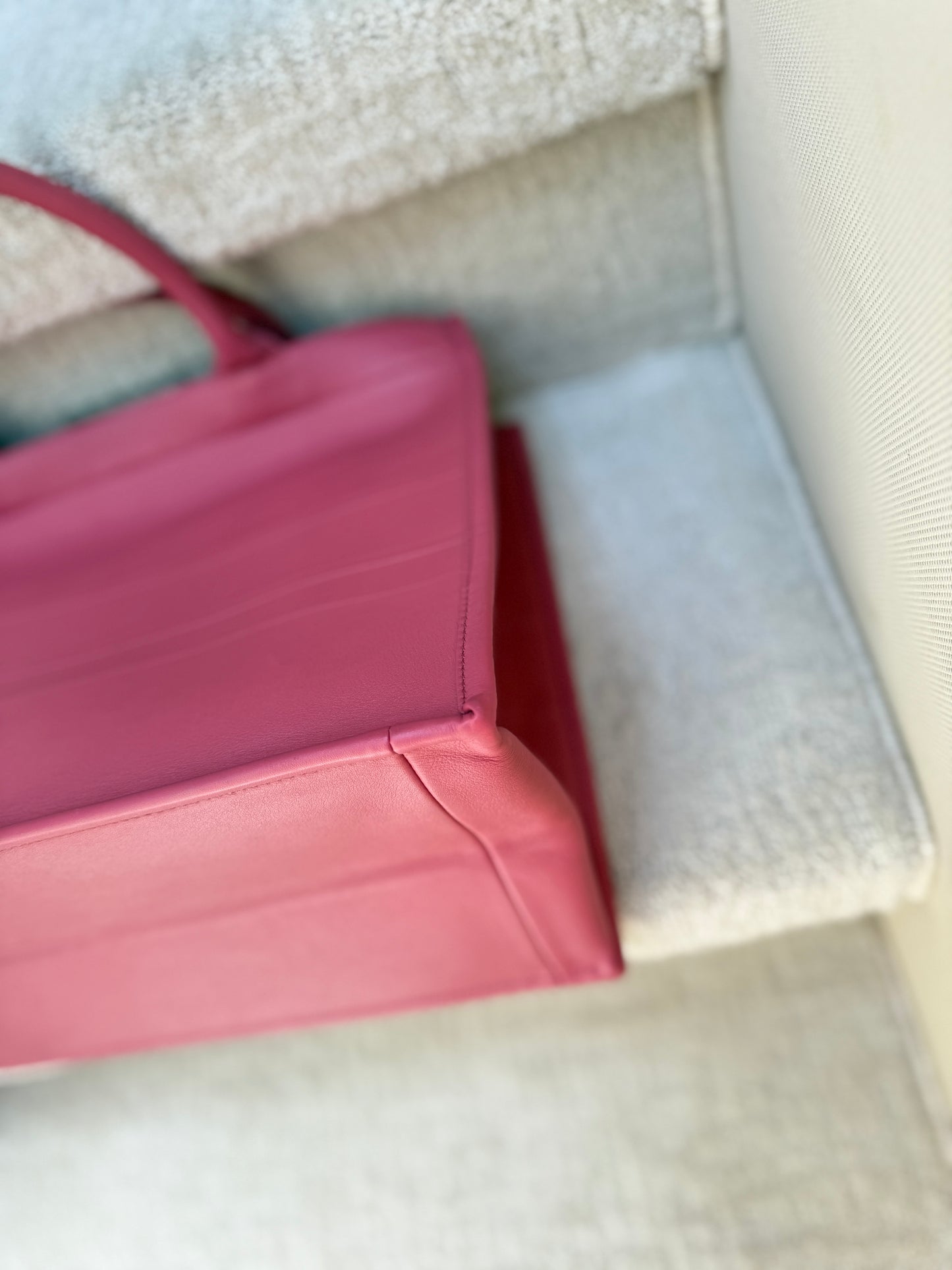 Dior Pink Book Bag handbag in full leather