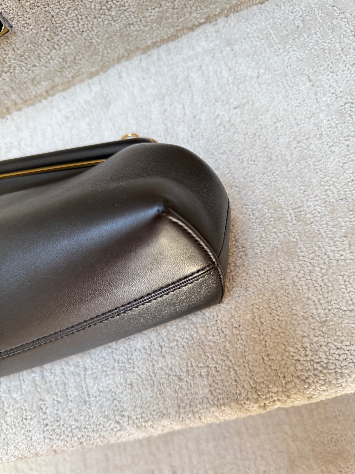 FENDI Shiny Nappa Small Fendi First Black