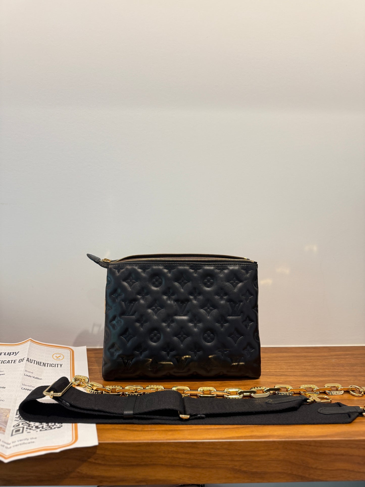 Louis Vuitton Coussin PM Bag in Black