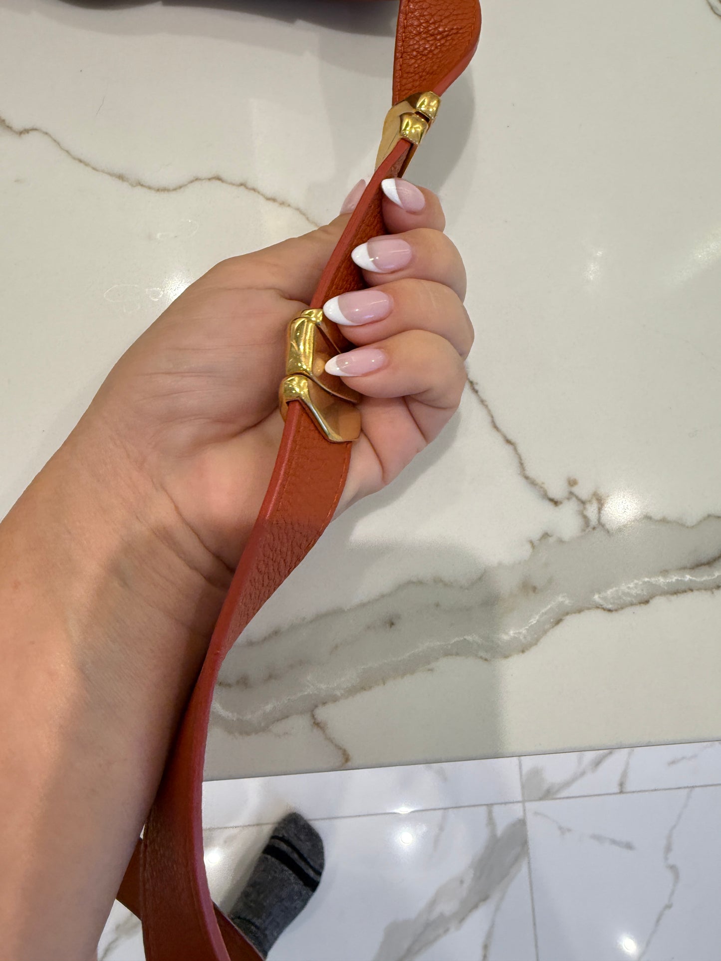 Bottega Veneta Maxi Intrecciato Crossbody Cassette in Burnt Orange or Maple