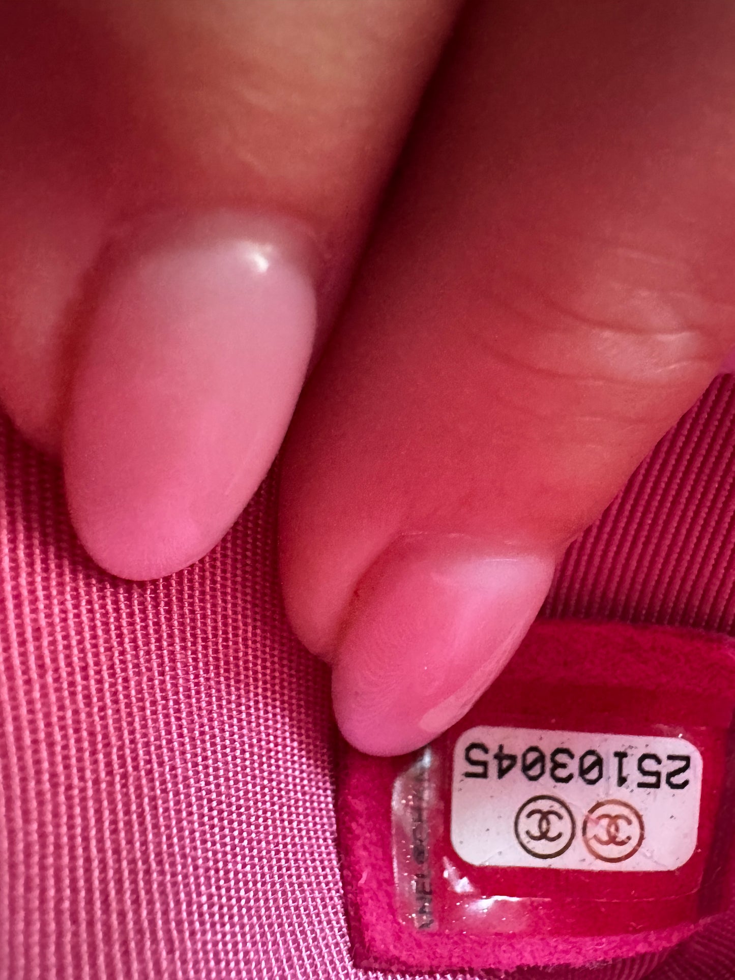 Chanel boy bag small in Pink