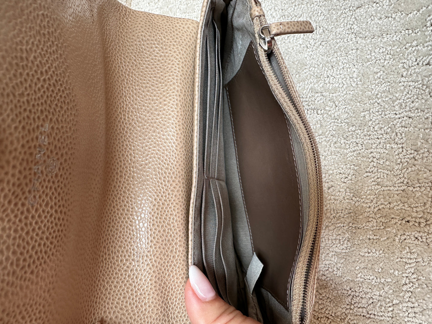 CHANEL Half Moon CC Wallet on Chain
