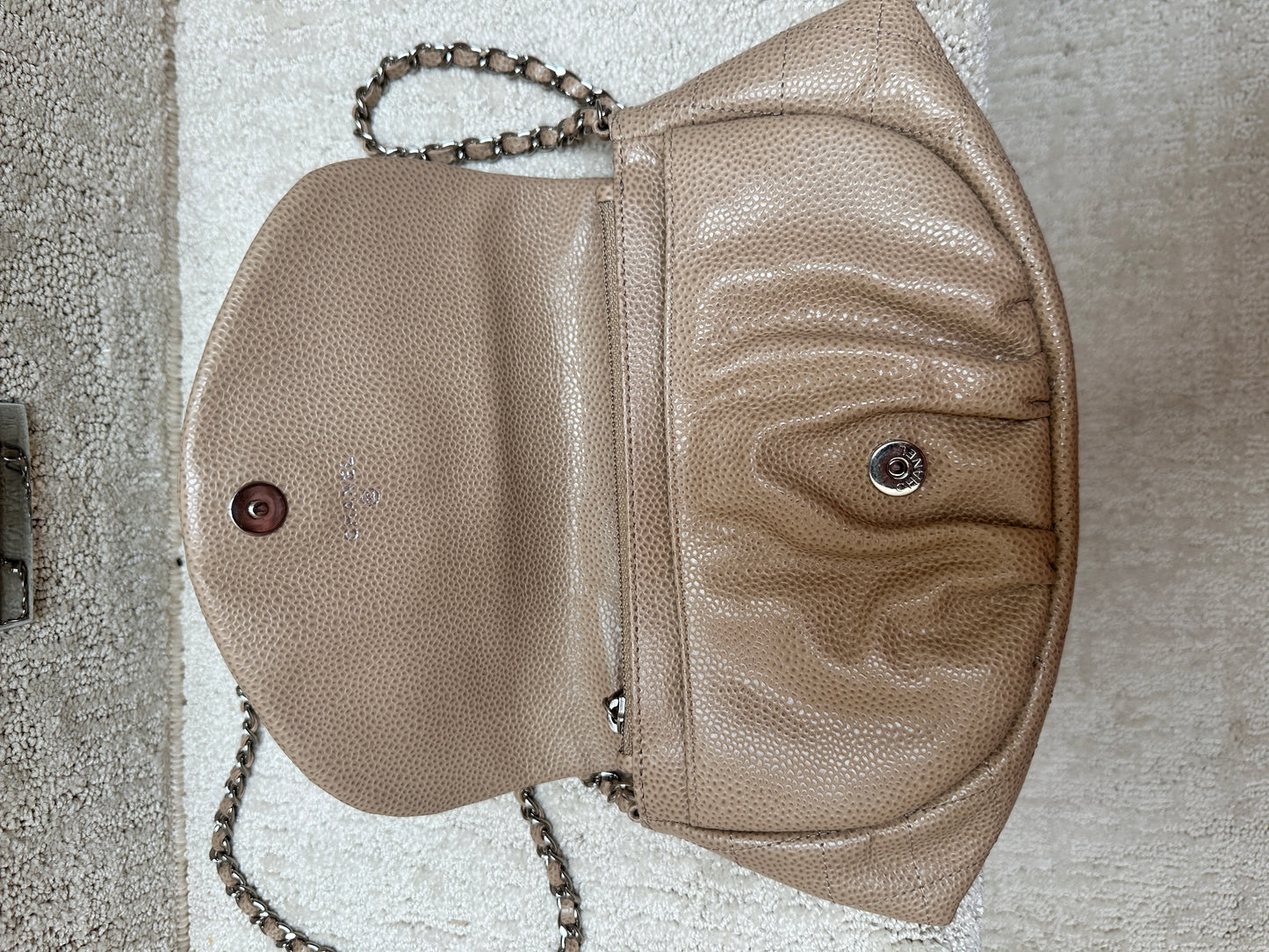 CHANEL Half Moon CC Wallet on Chain