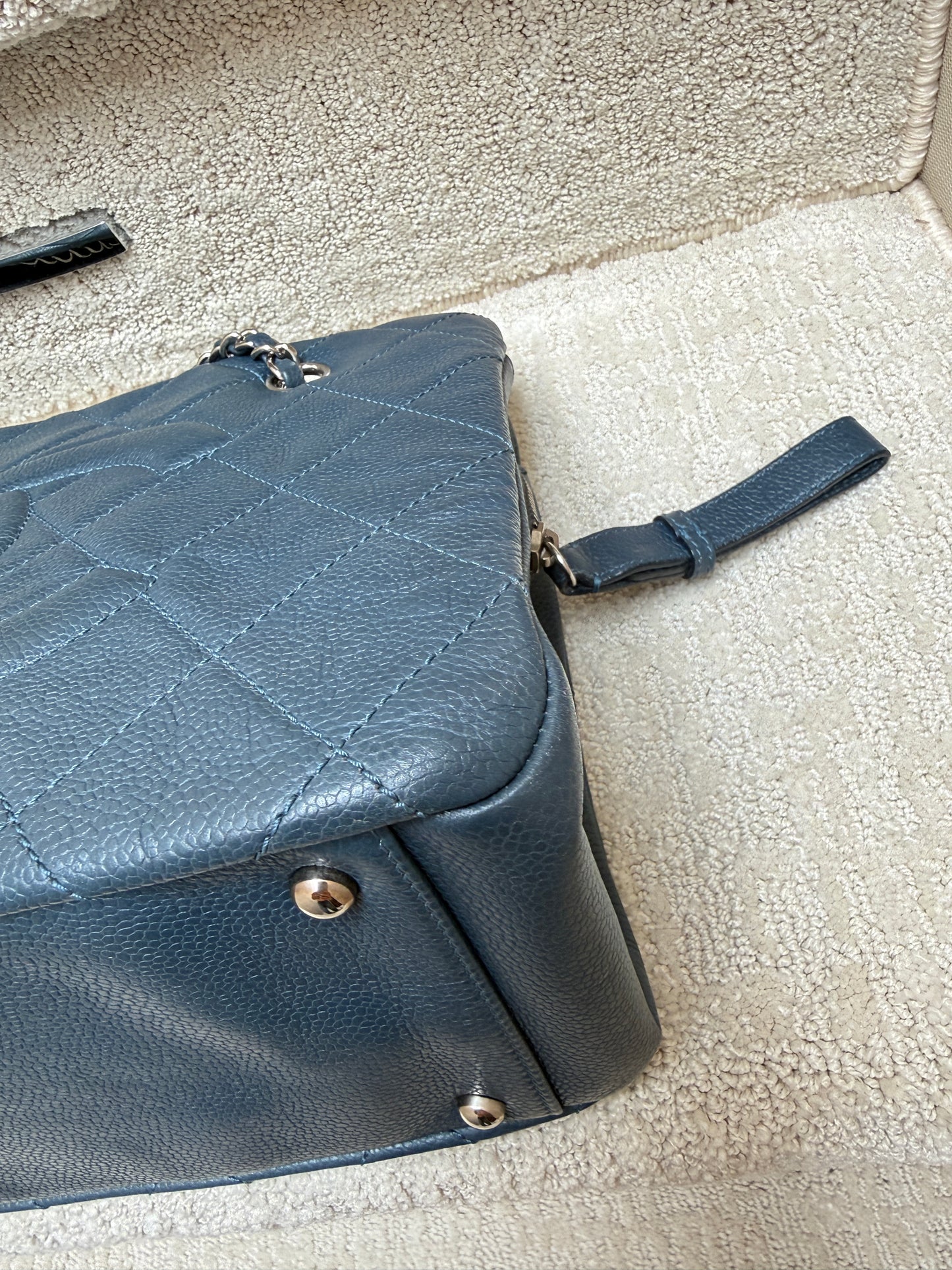Chanel Timeless CC Frame Tote in Caviar
