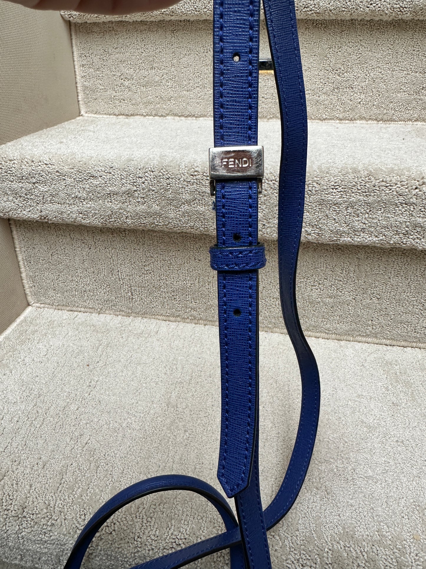 Fendi 2Jours Leather Petite Tote w/ Strap