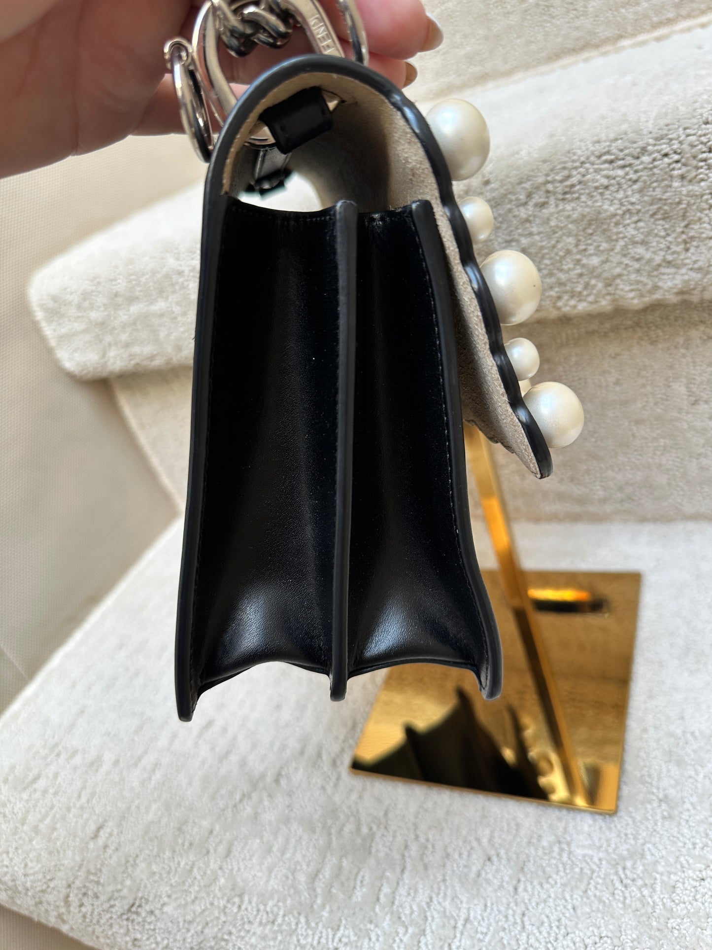 Fendi Mini Kan I with Pearls