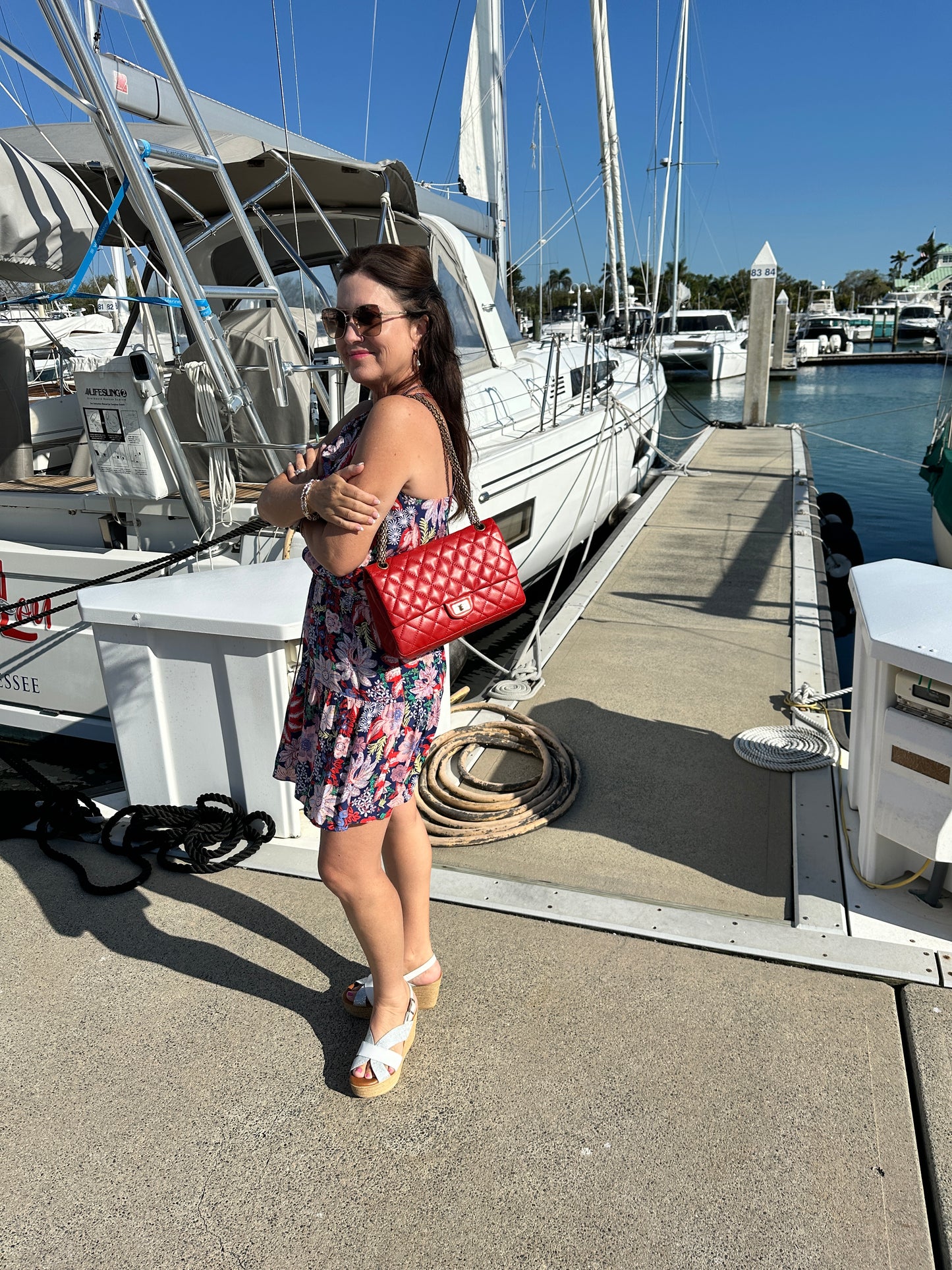 Chanel  2.55 Reissue Jumbo Double flap in Red