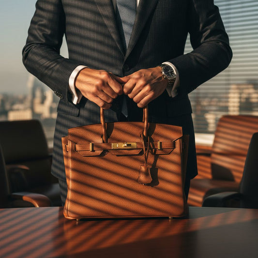 The masculine handbag revolution- why confident men are embracing designer bags and redefining modern style