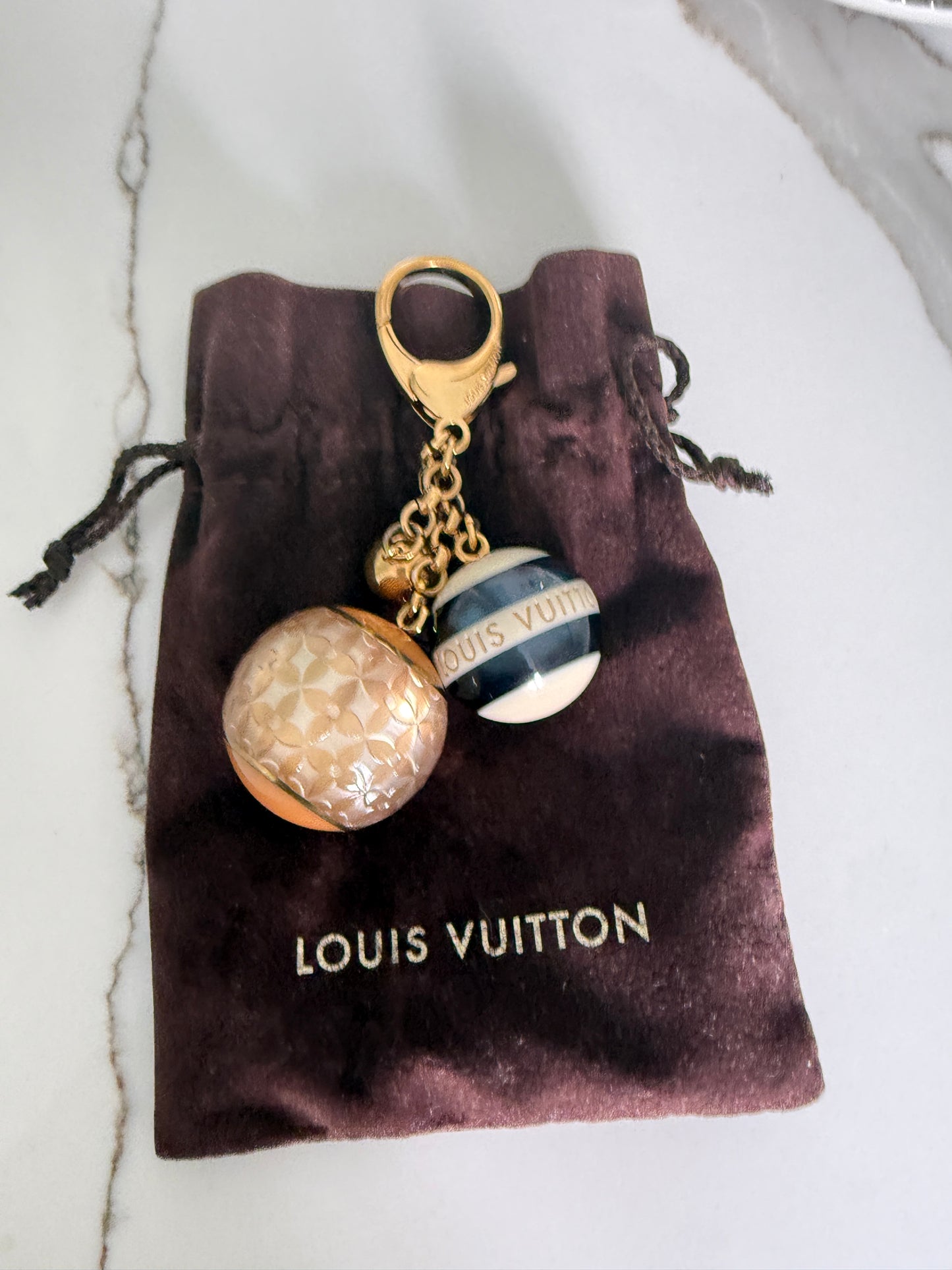Louis Vuitton Vintage Bag Charm and Key ring