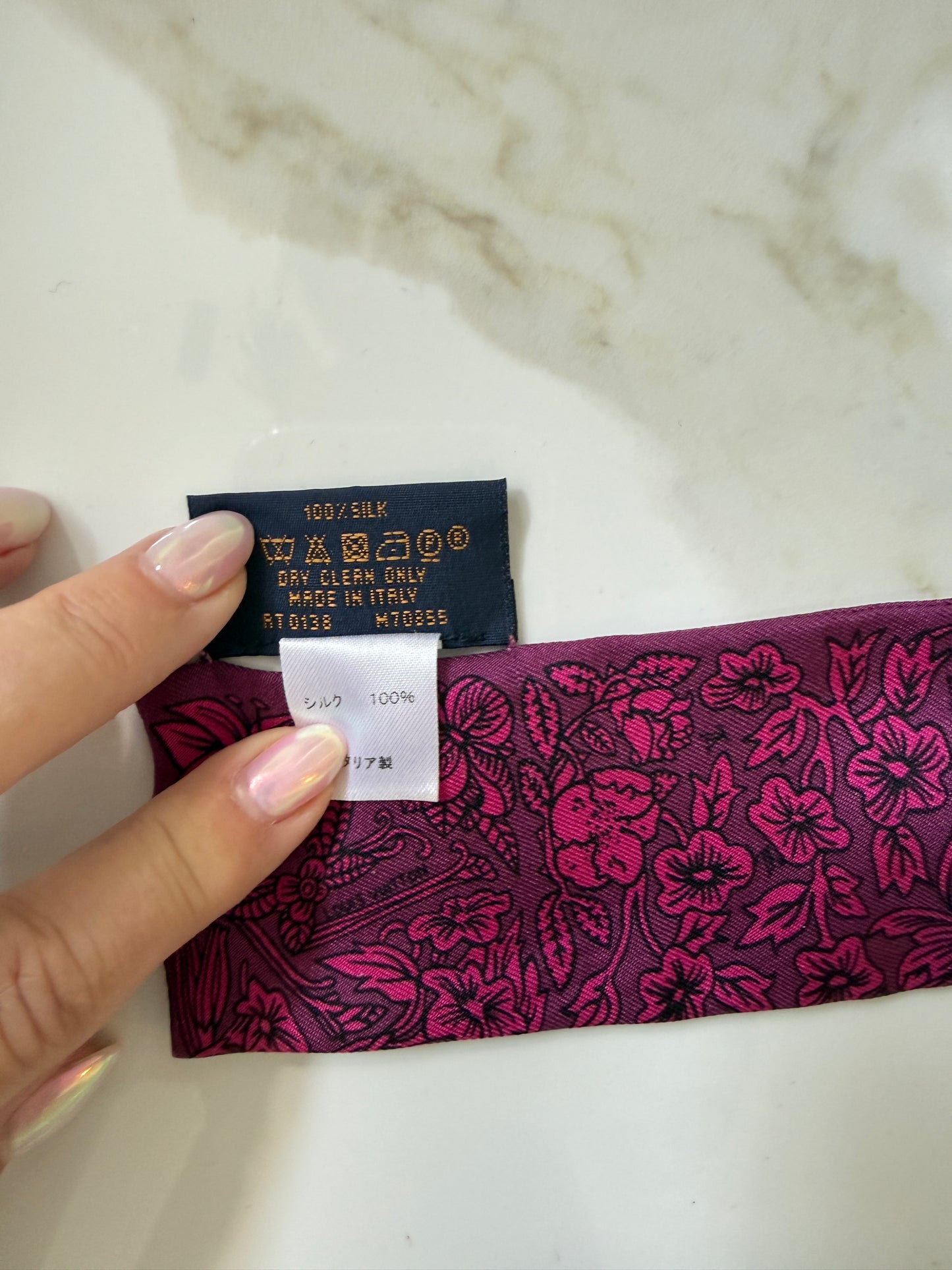 Louis Vuitton Twilly Sill Jeu De Louis Bandeau