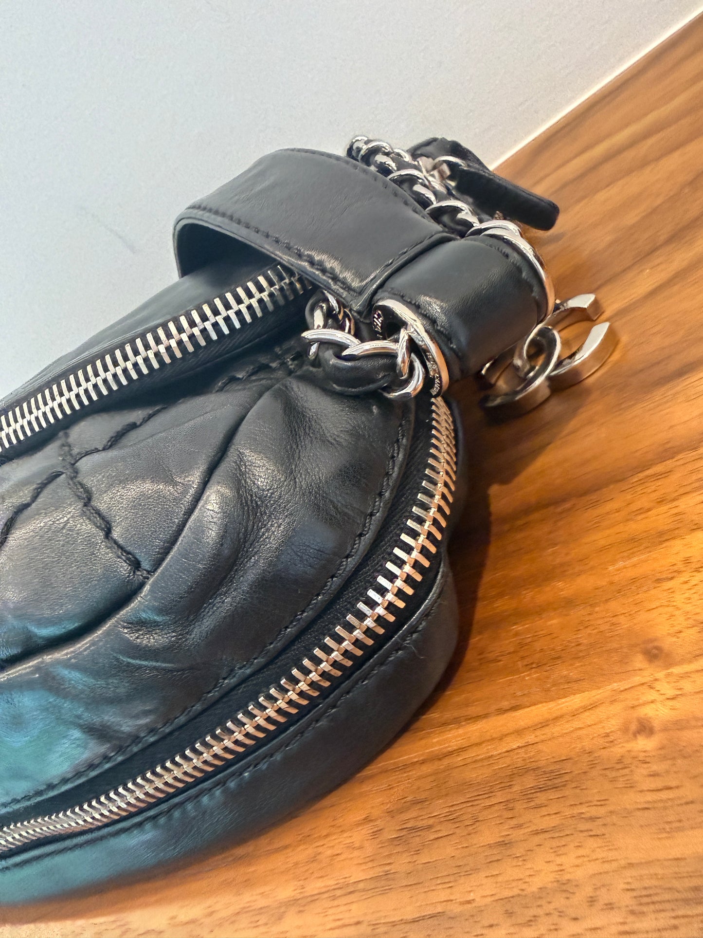 Chanel Expandable Ligne Timeless CC flap Shoulder Bag Pre-Owned