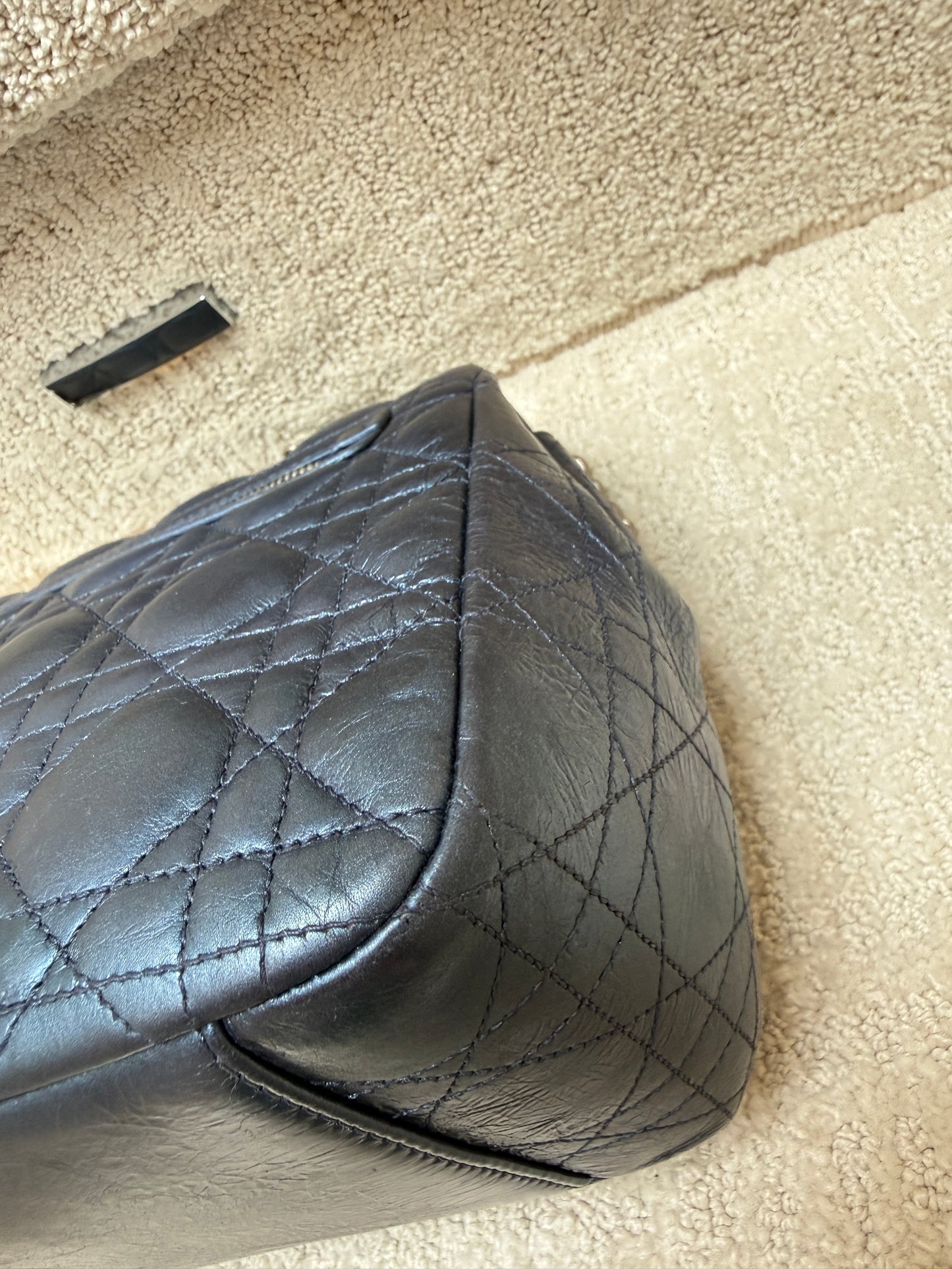 Christian Dior Miss Dior in Metallic Blue Pre-Owned