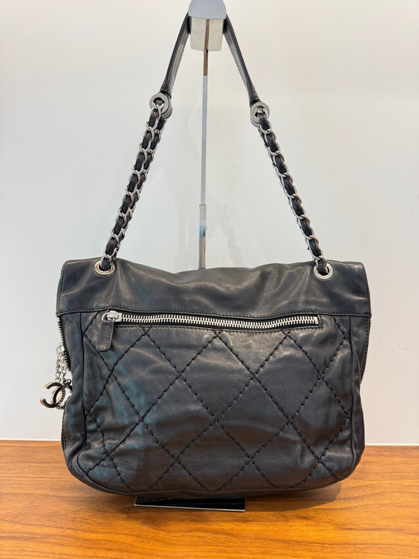 Chanel Expandable Ligne Timeless CC flap Shoulder Bag Pre-Owned