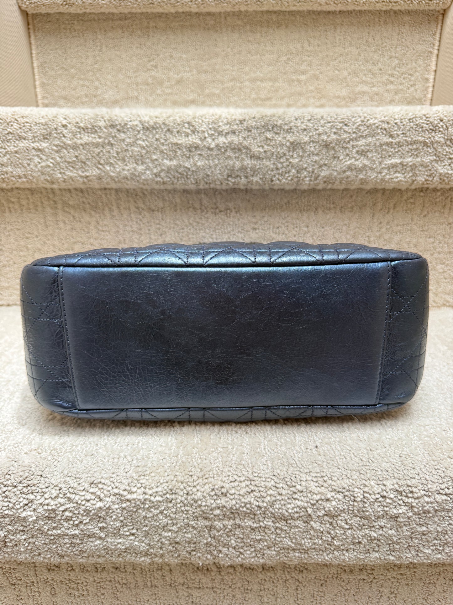 Christian Dior Miss Dior in Metallic Blue Pre-Owned
