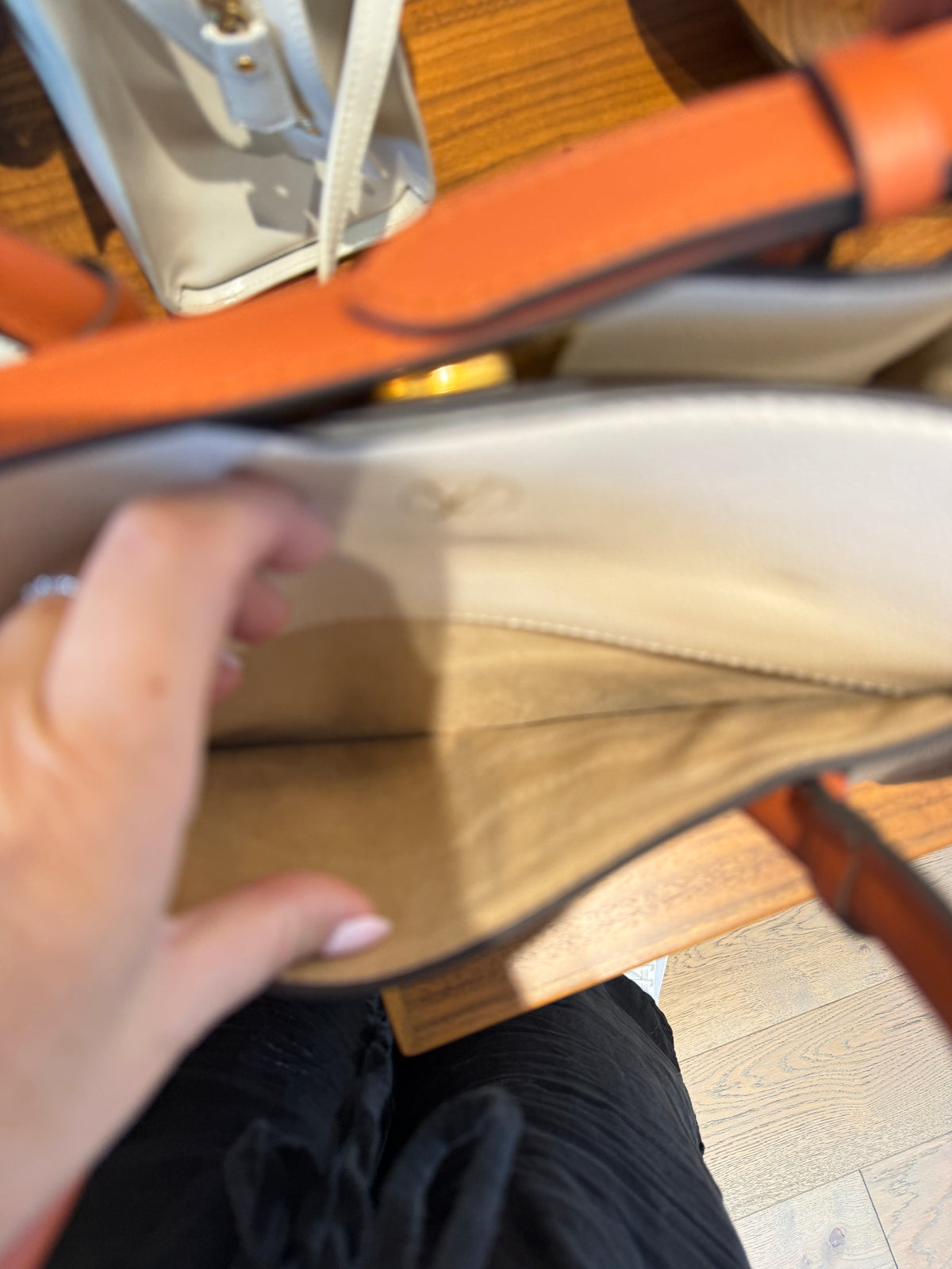 Louis Vuitton Calfskin Monogram Tufting On My Side Galet Pre-Owned
