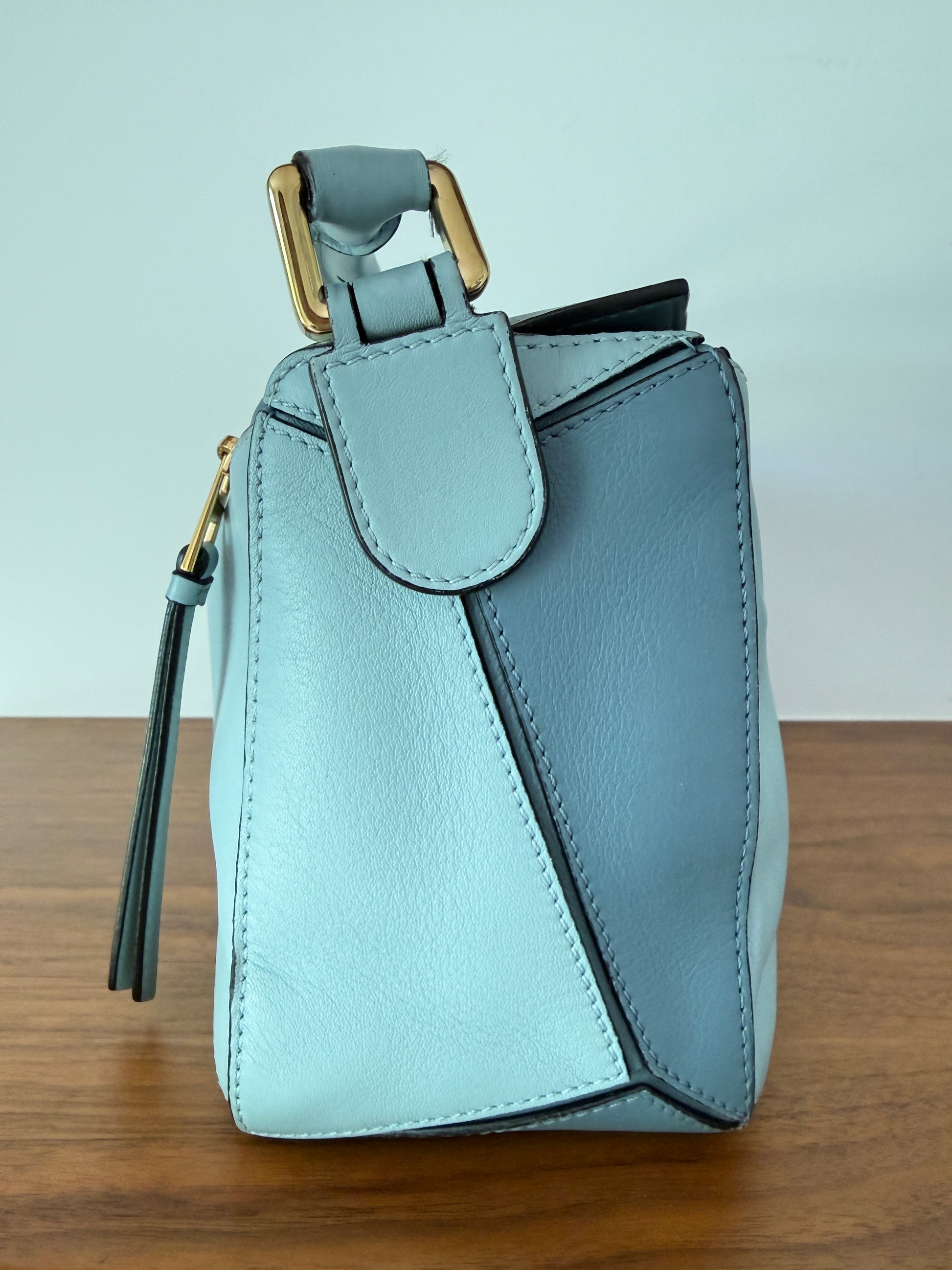 Loewe puzzle bag small side view
