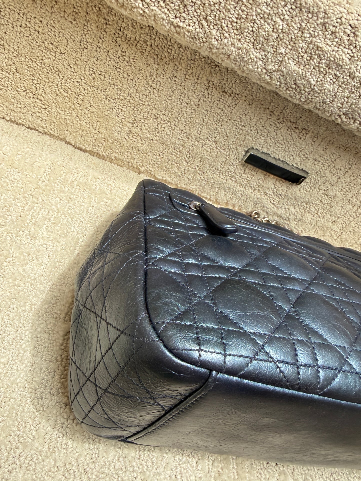 Christian Dior Miss Dior in Metallic Blue Pre-Owned