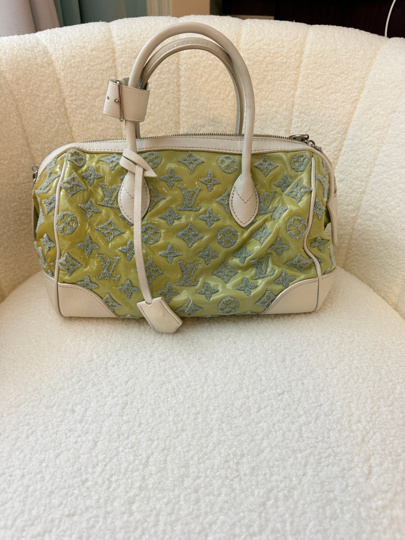 Louis Vuitton Special Edition Bouclettes Speedy Round in Green