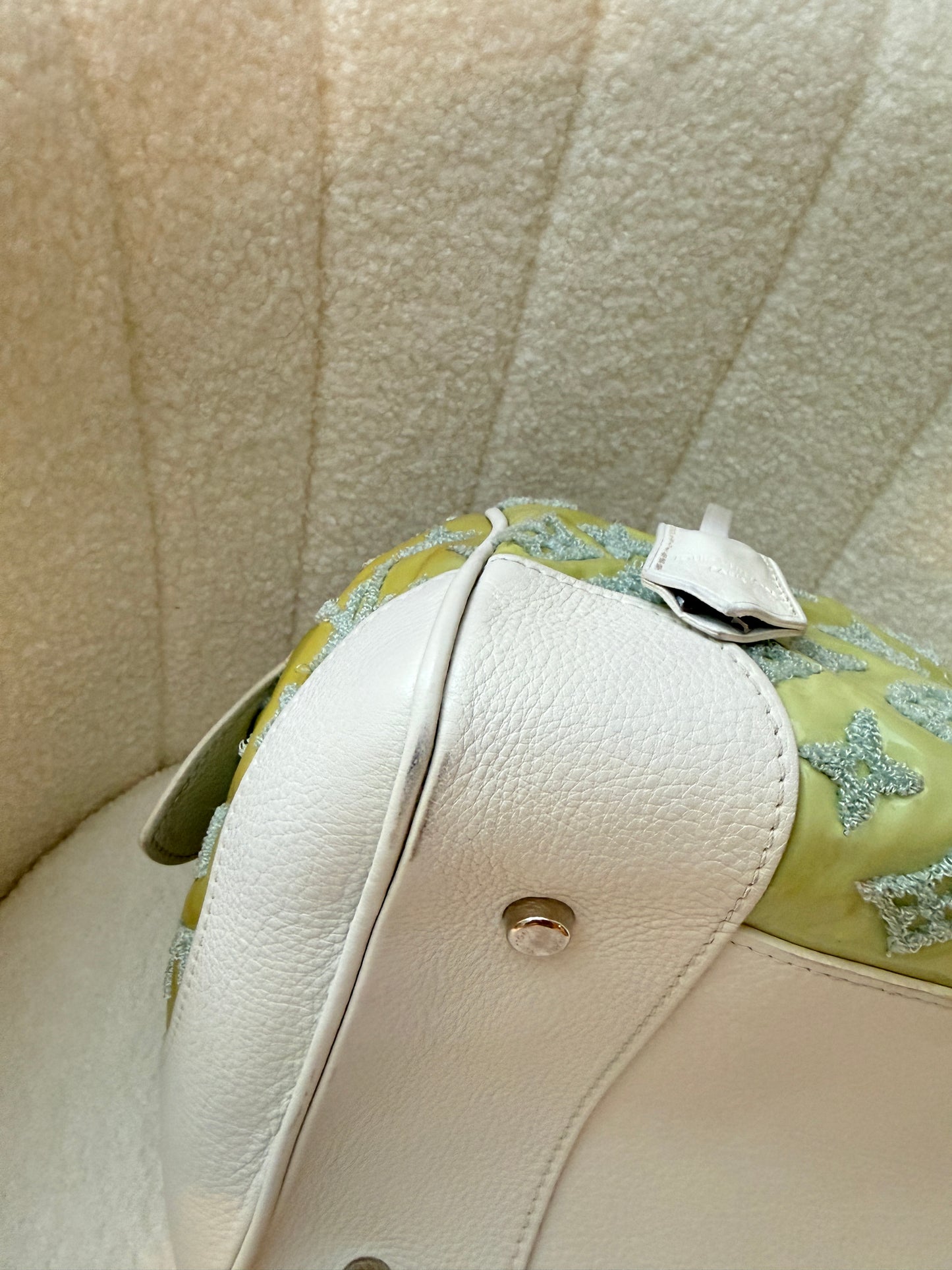 Louis Vuitton Special Edition Bouclettes Speedy Round in Green