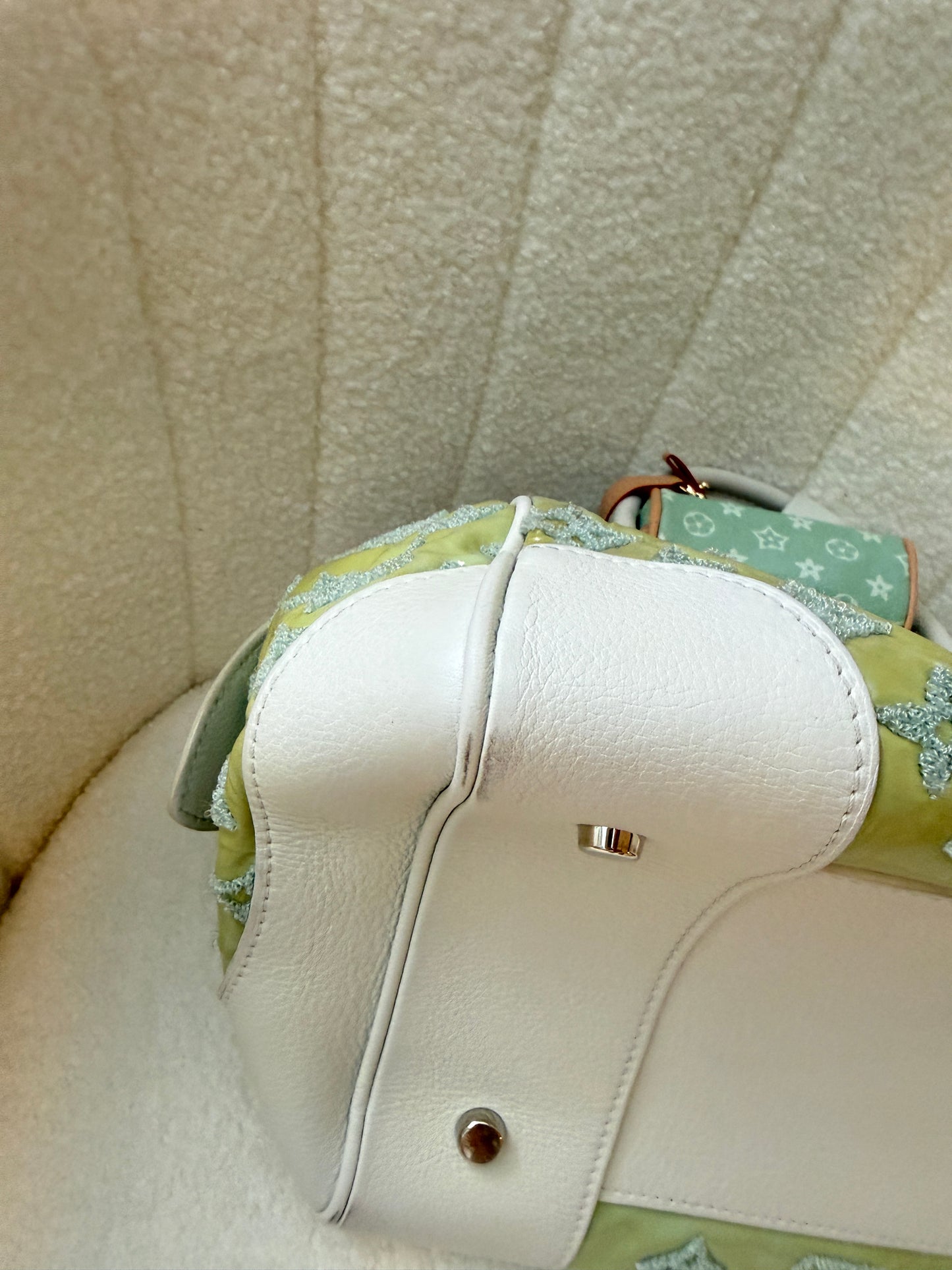 Louis Vuitton Special Edition Bouclettes Speedy Round in Green