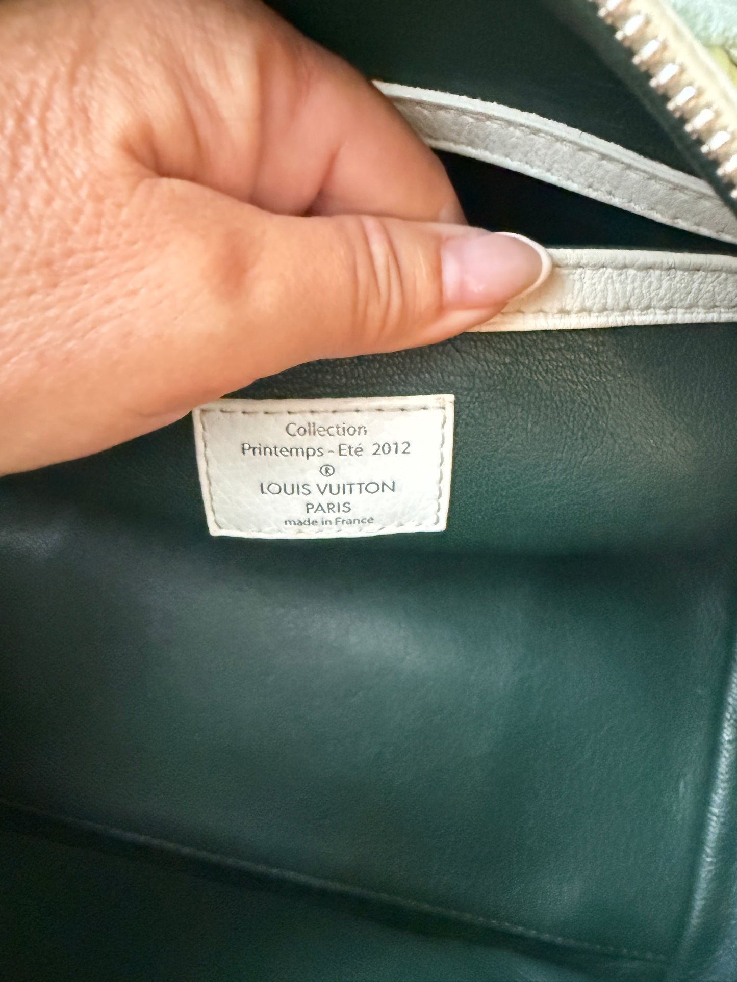 Louis Vuitton Special Edition Bouclettes Speedy Round in Green