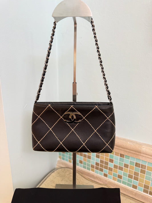 Chanel Vintage Wild Stitch Mini Shoulder Bag