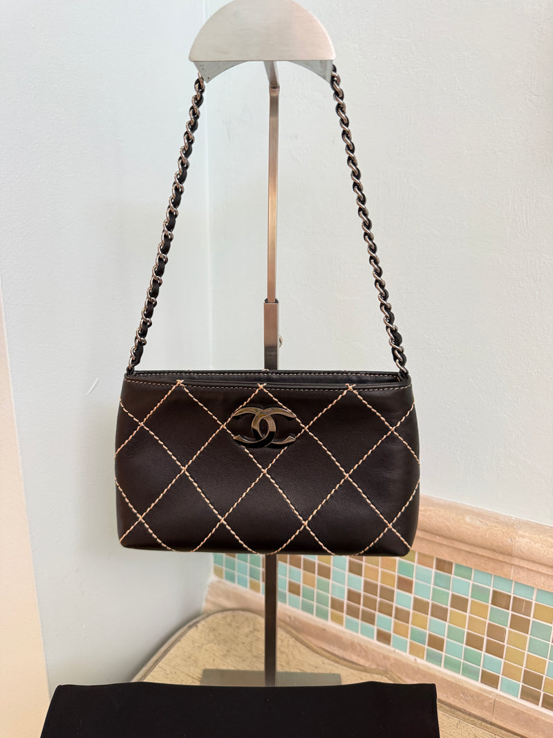 Chanel Vintage Wild Stitch Mini Shoulder Bag