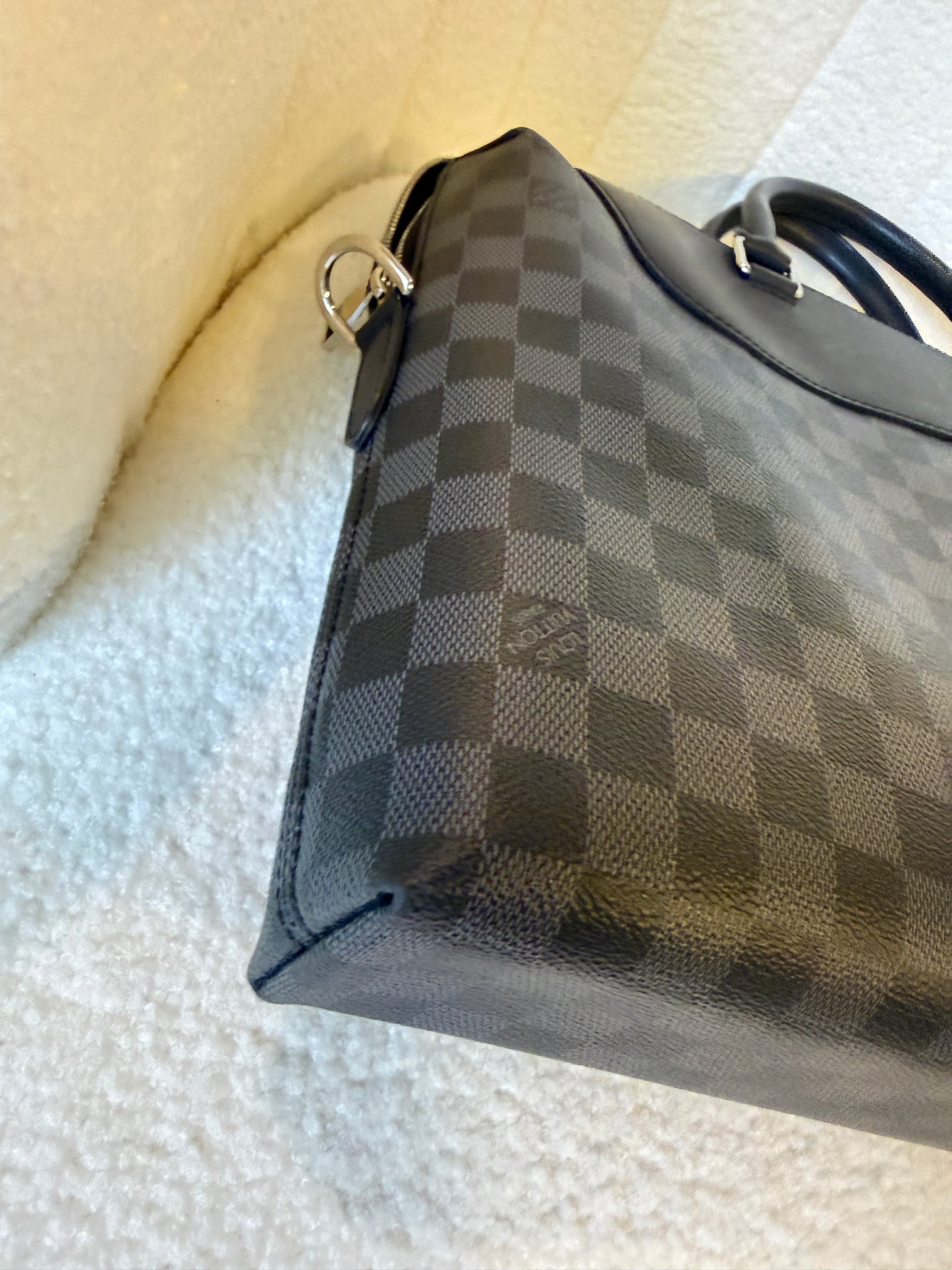 Louis Vuitton Porte-Documents Jour in Damier Graphite Pre-Owned
