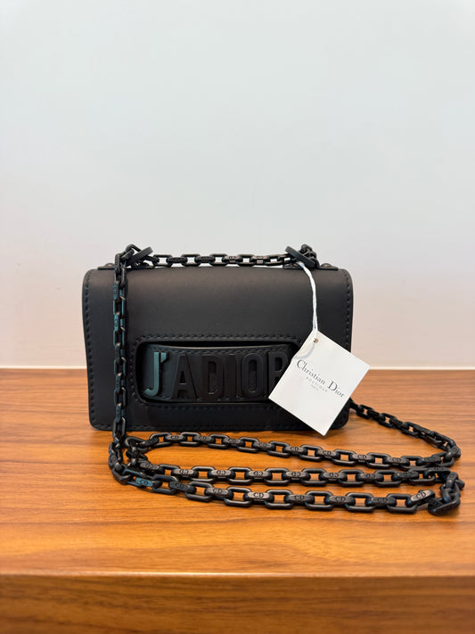 Christian Dior Ultra Matte J'Adoir Mini Flap Bag Full Set with Tags
