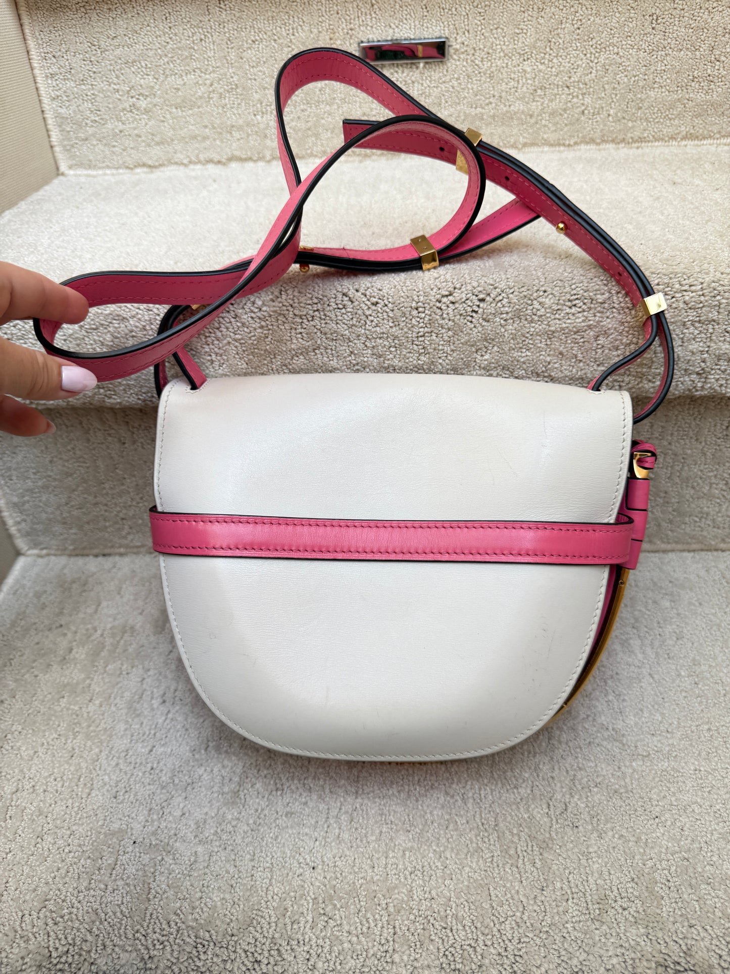 Loewe dual gate crossbody bag