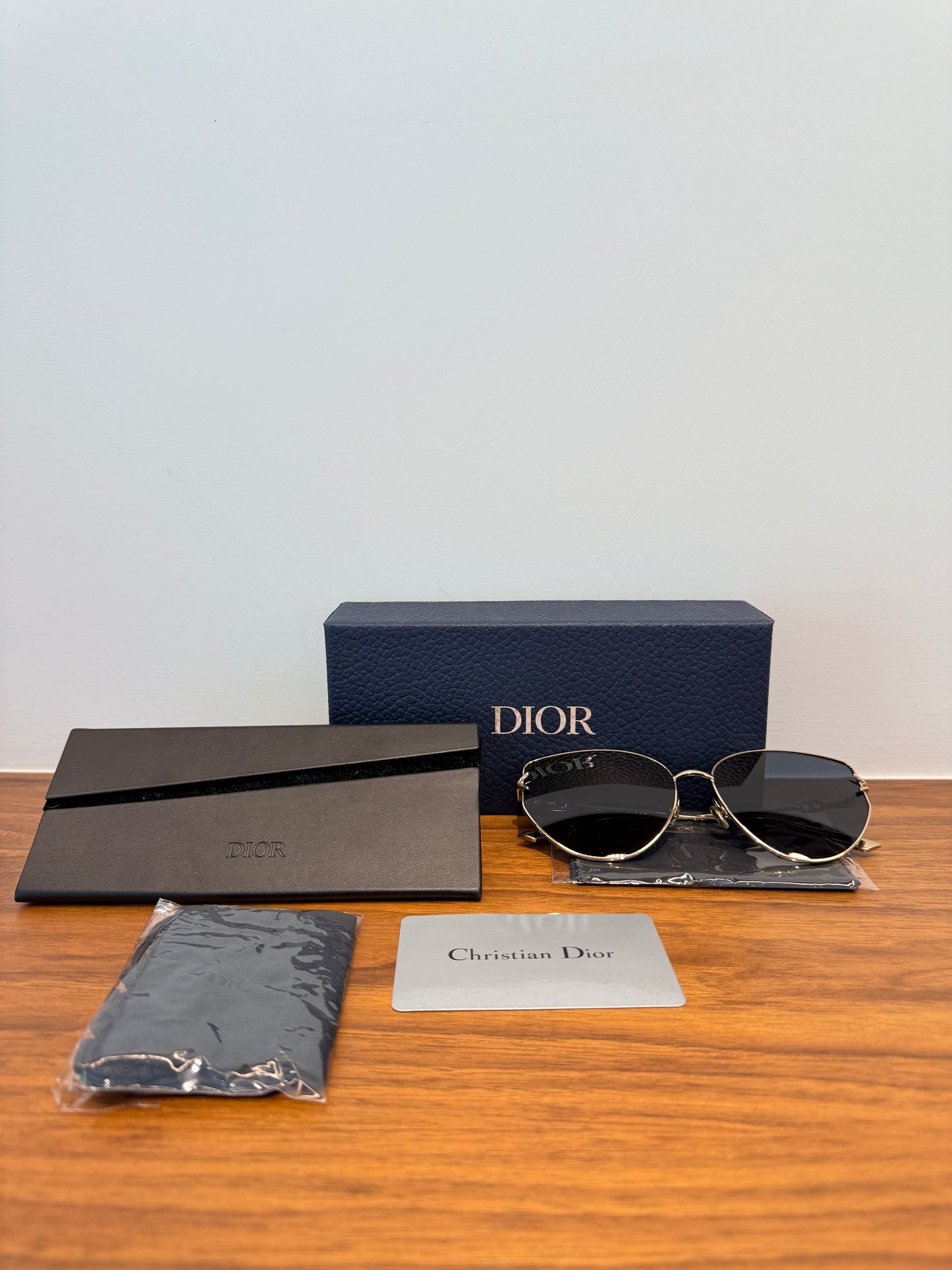 Dior Sunglasses with Gold Frame