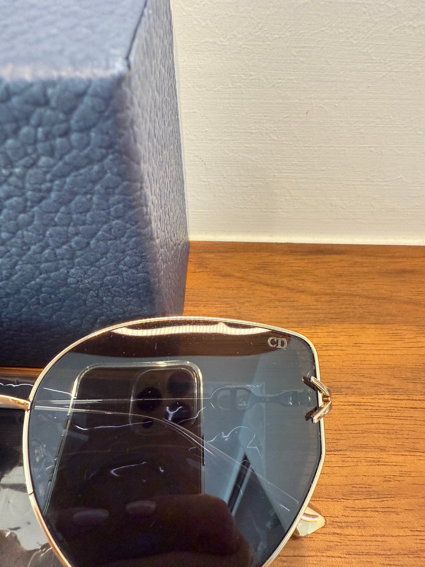 Dior Sunglasses with Gold Frame