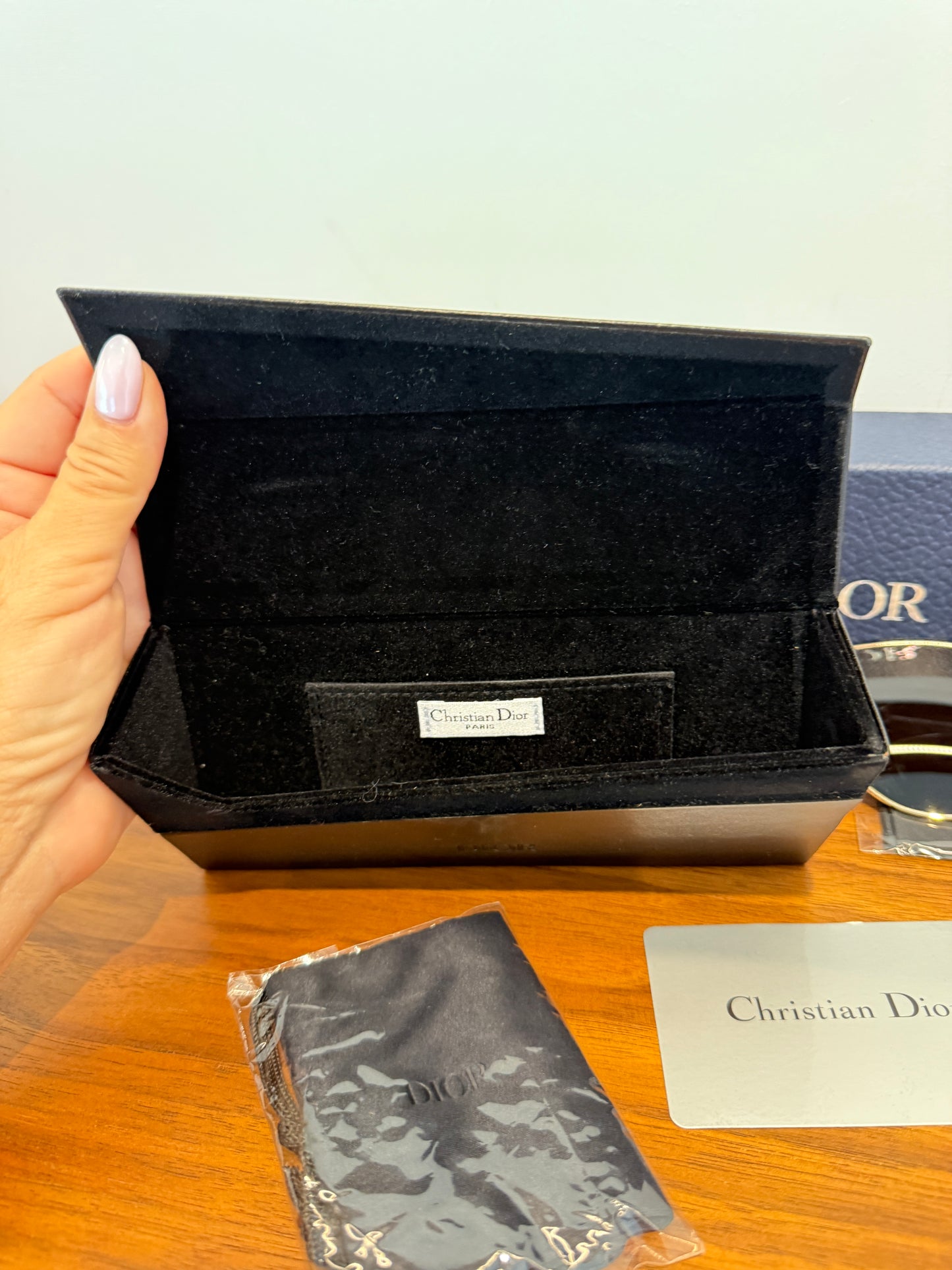 Dior Sunglasses with Gold Frame