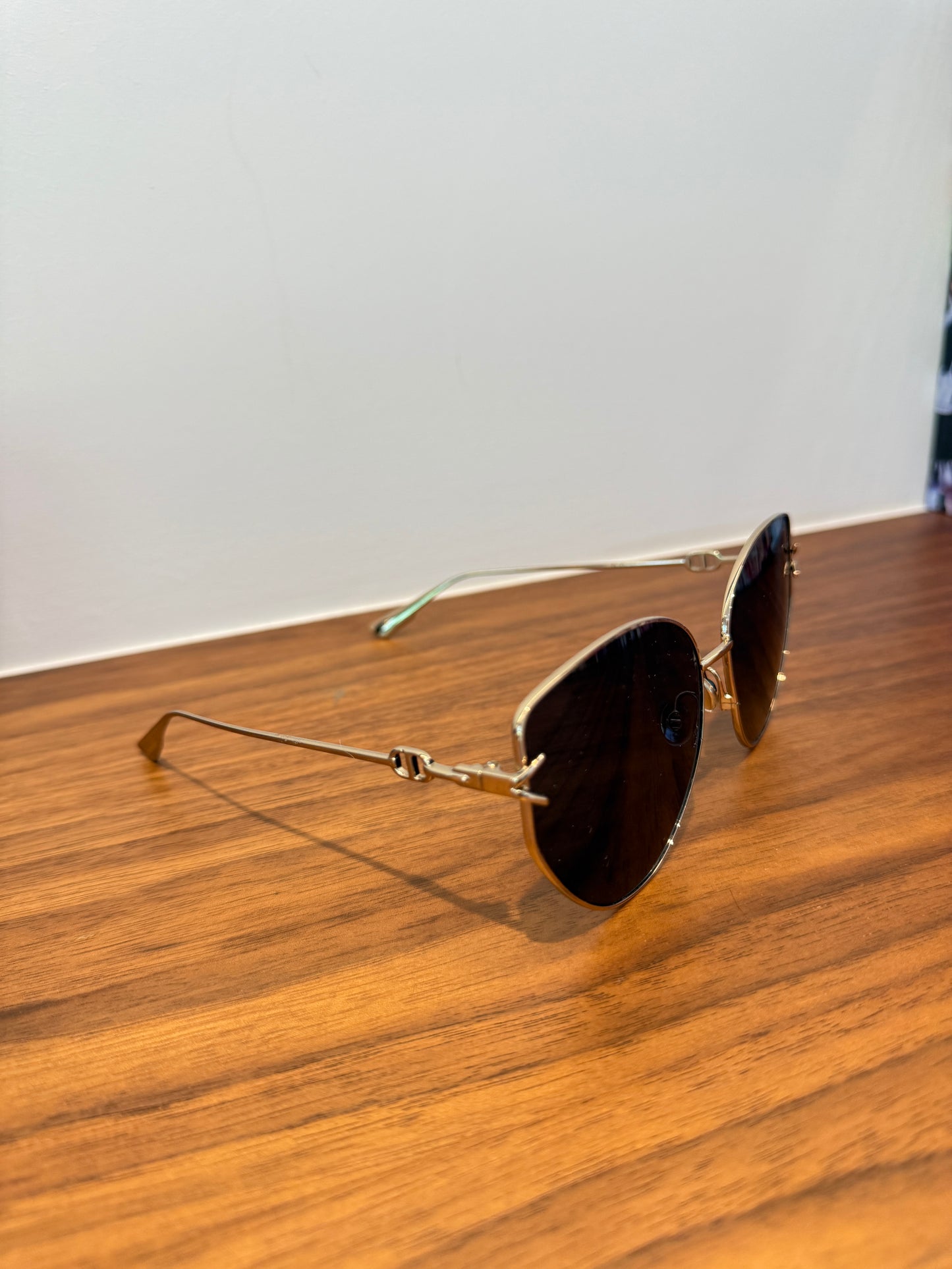 Dior Sunglasses with Gold Frame