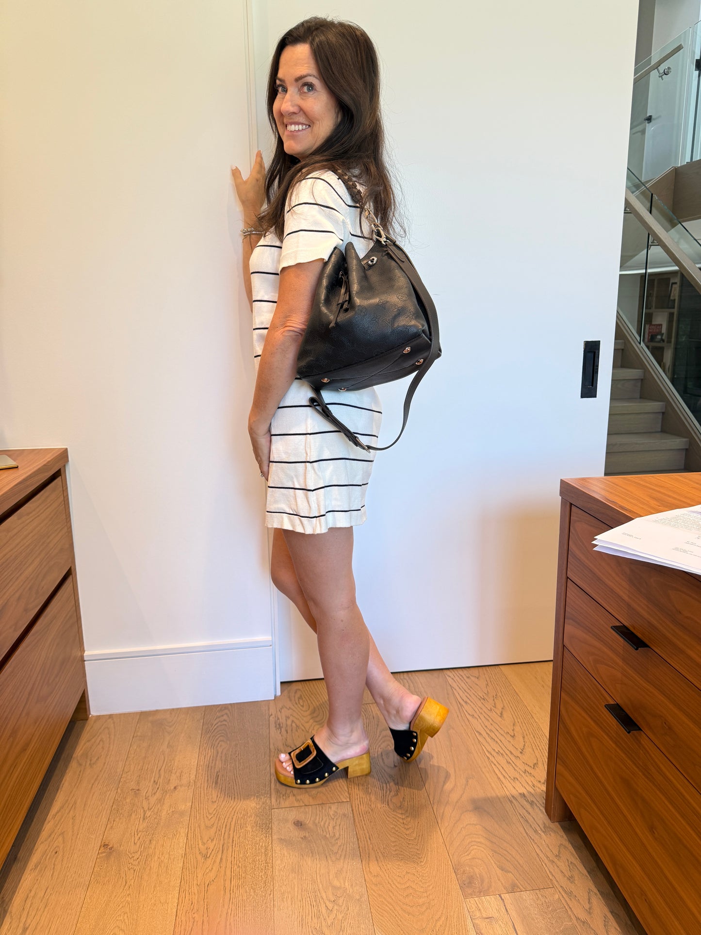 Louis Vuitton Muria Mahina in Noir