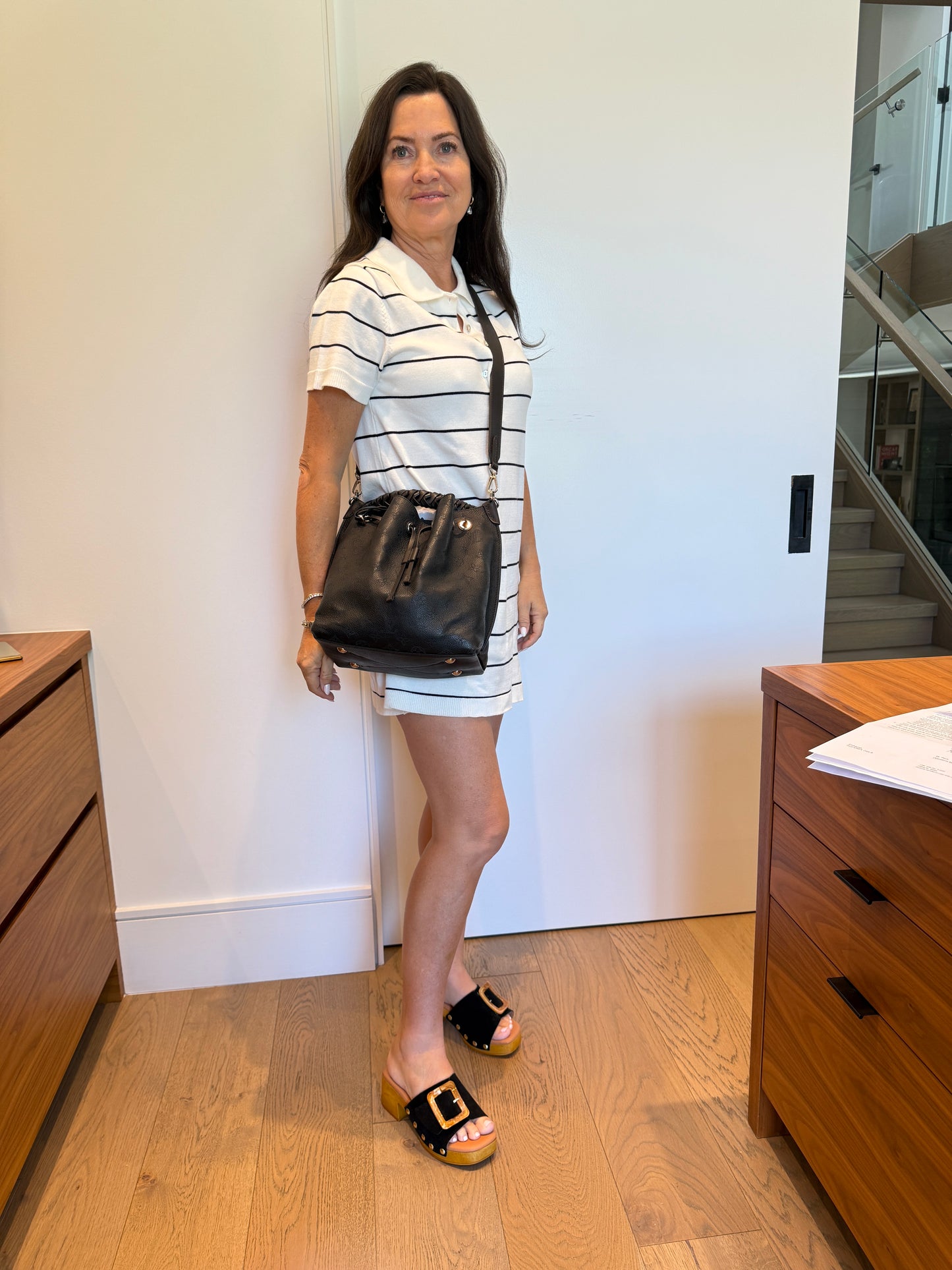 Louis Vuitton Muria Mahina in Noir