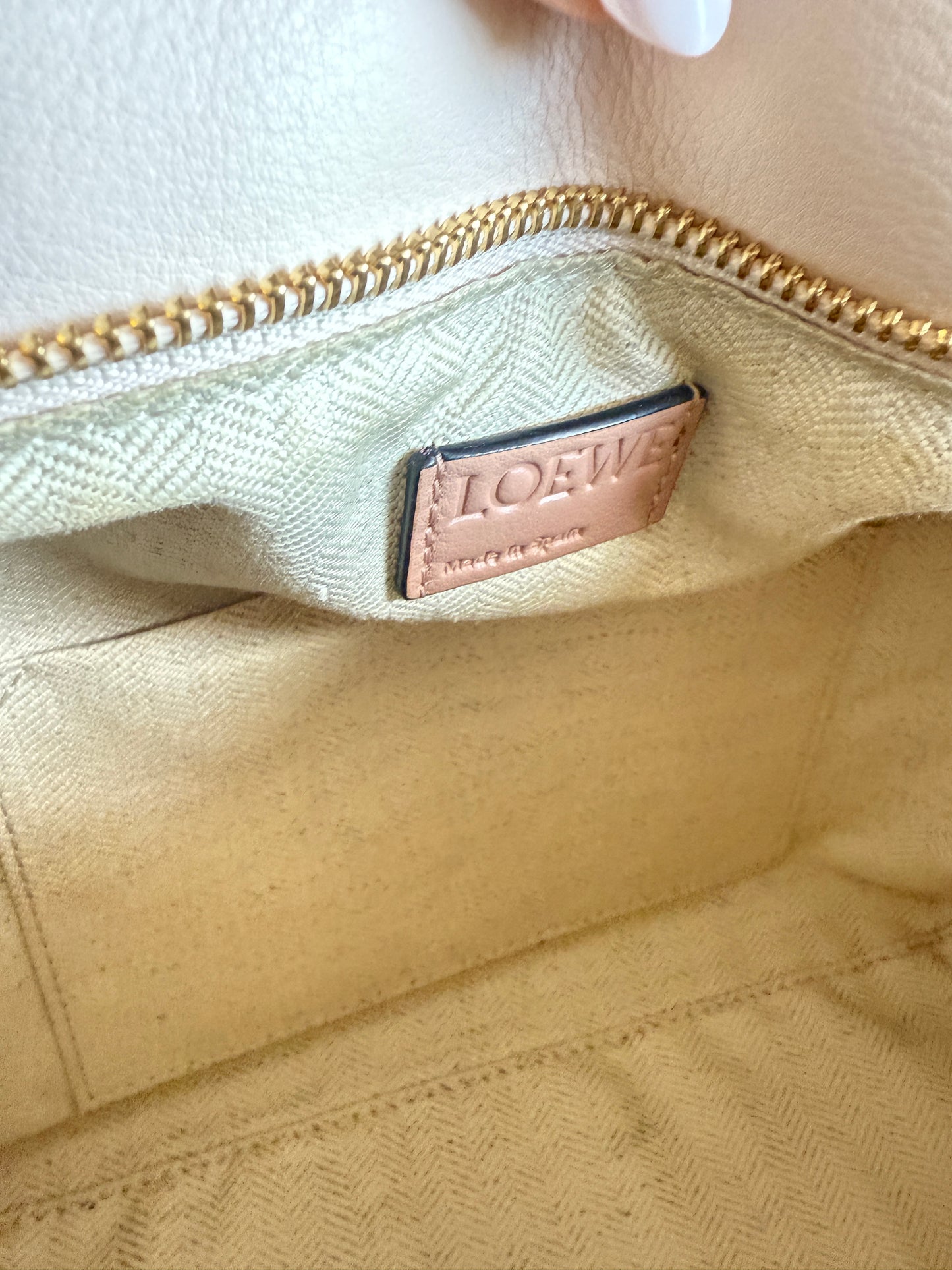 Loewe Puzzle Bag in Blush Small Authentic Preloved