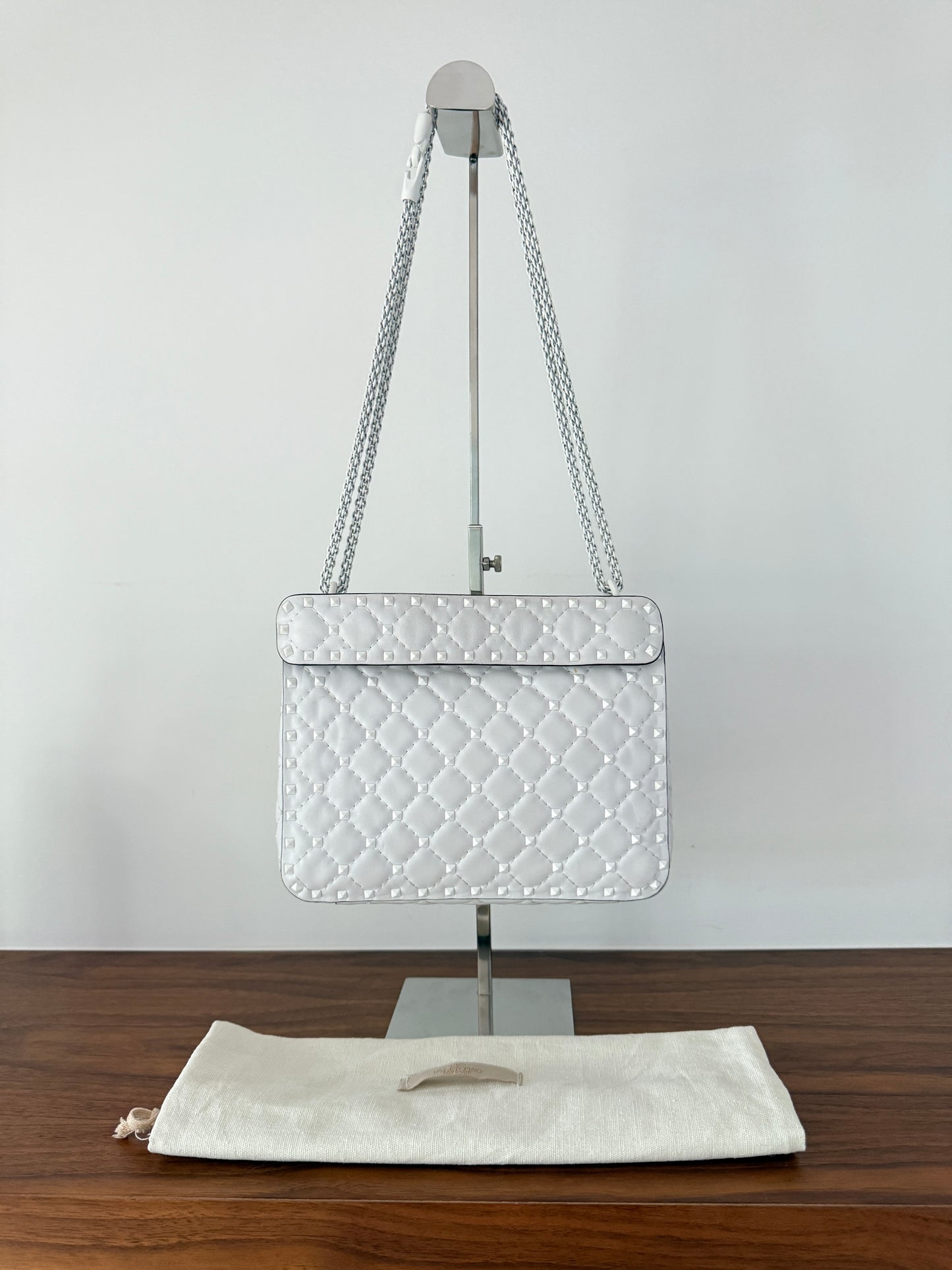 Valentino Spike Quilted leather Bag in Medium