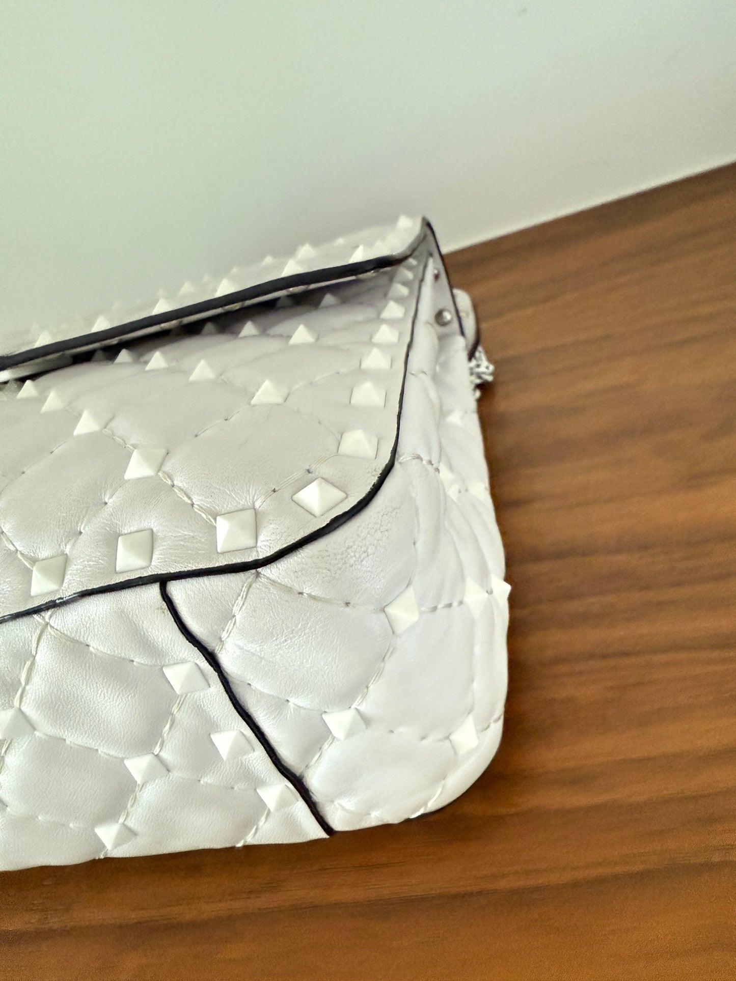 Valentino Spike Quilted leather Bag in Medium