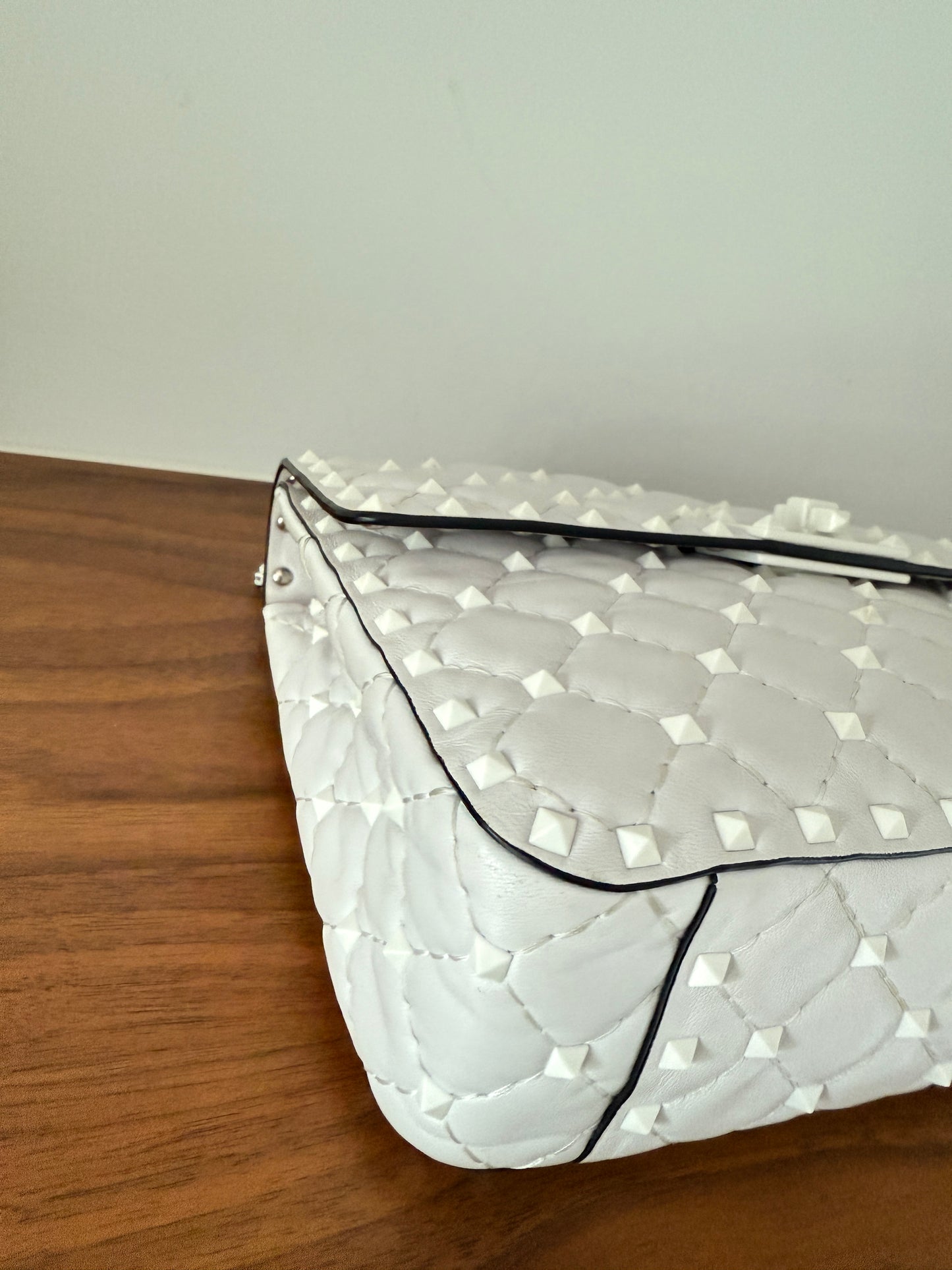 Valentino Spike Quilted leather Bag in Medium