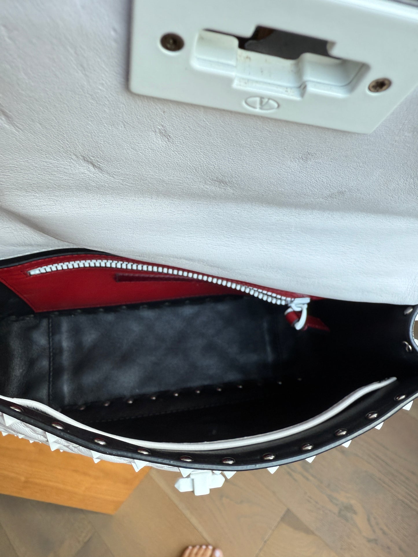 Valentino Spike Quilted leather Bag in Medium