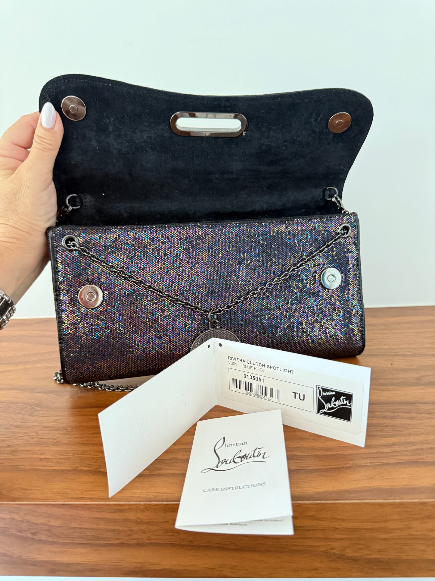 Christian Louboutin Clutch on Chain