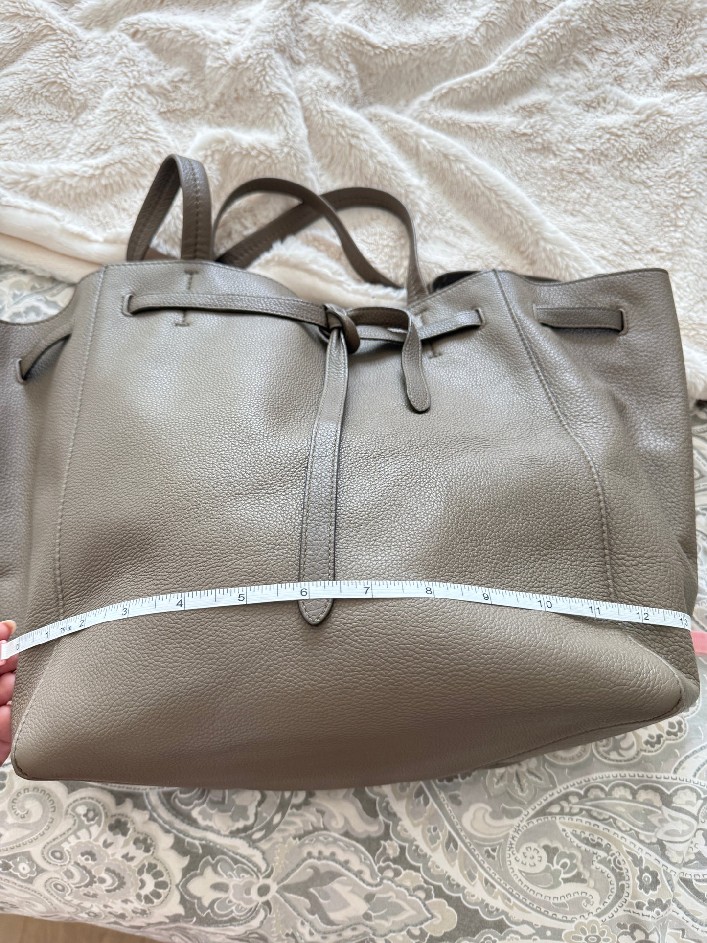 Celine Phantom Cabas Tote in Griege