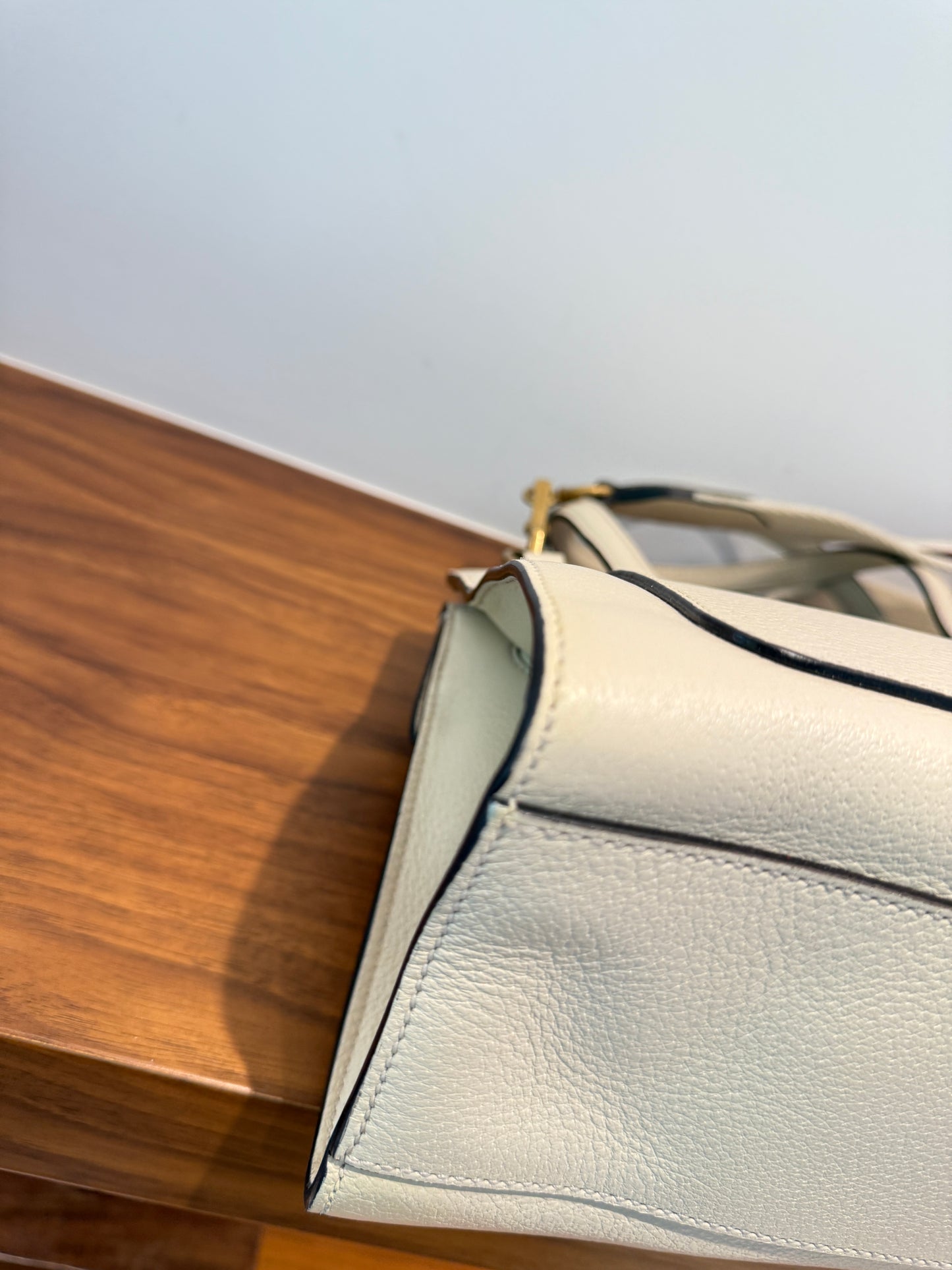 GUCCI Medium Calfskin Butterfly Tote Top Handle